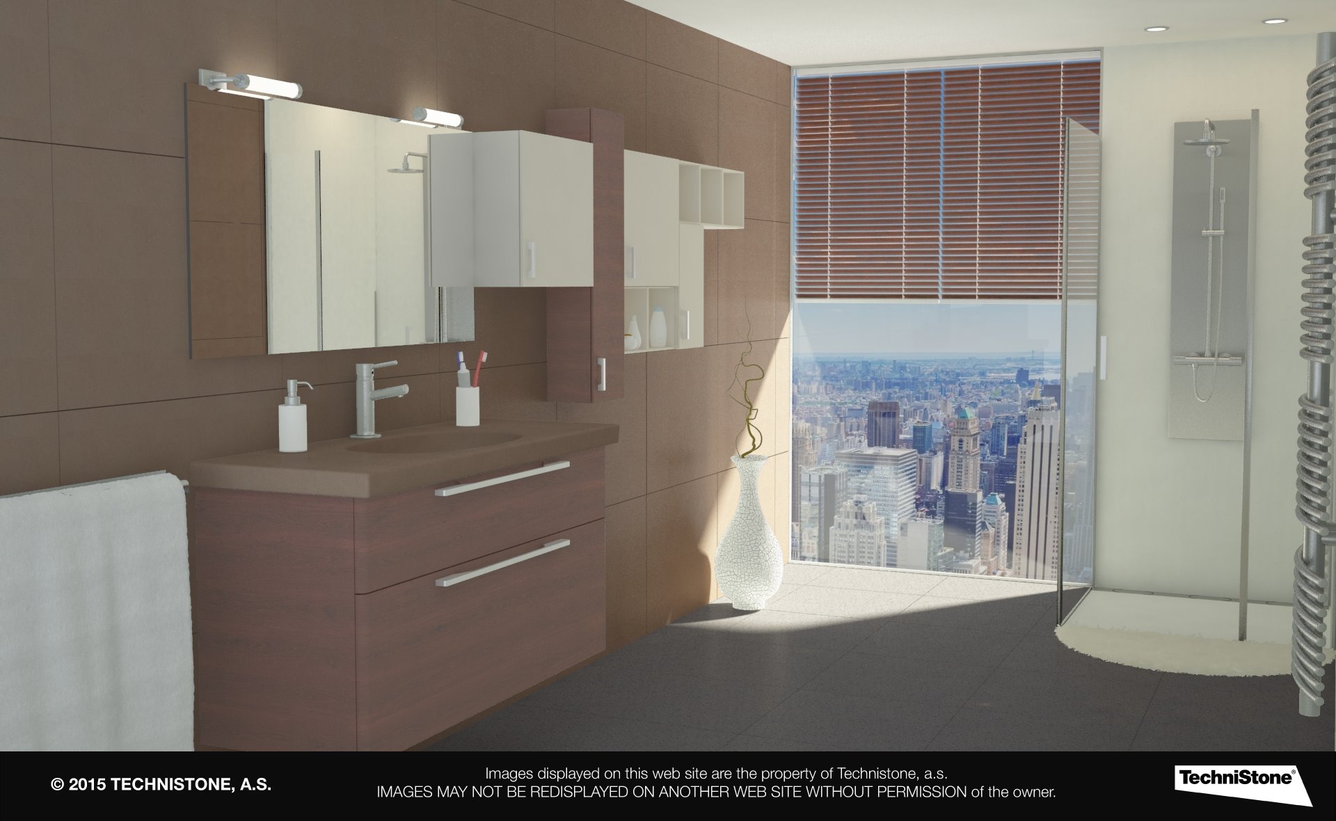 Modern bathroom