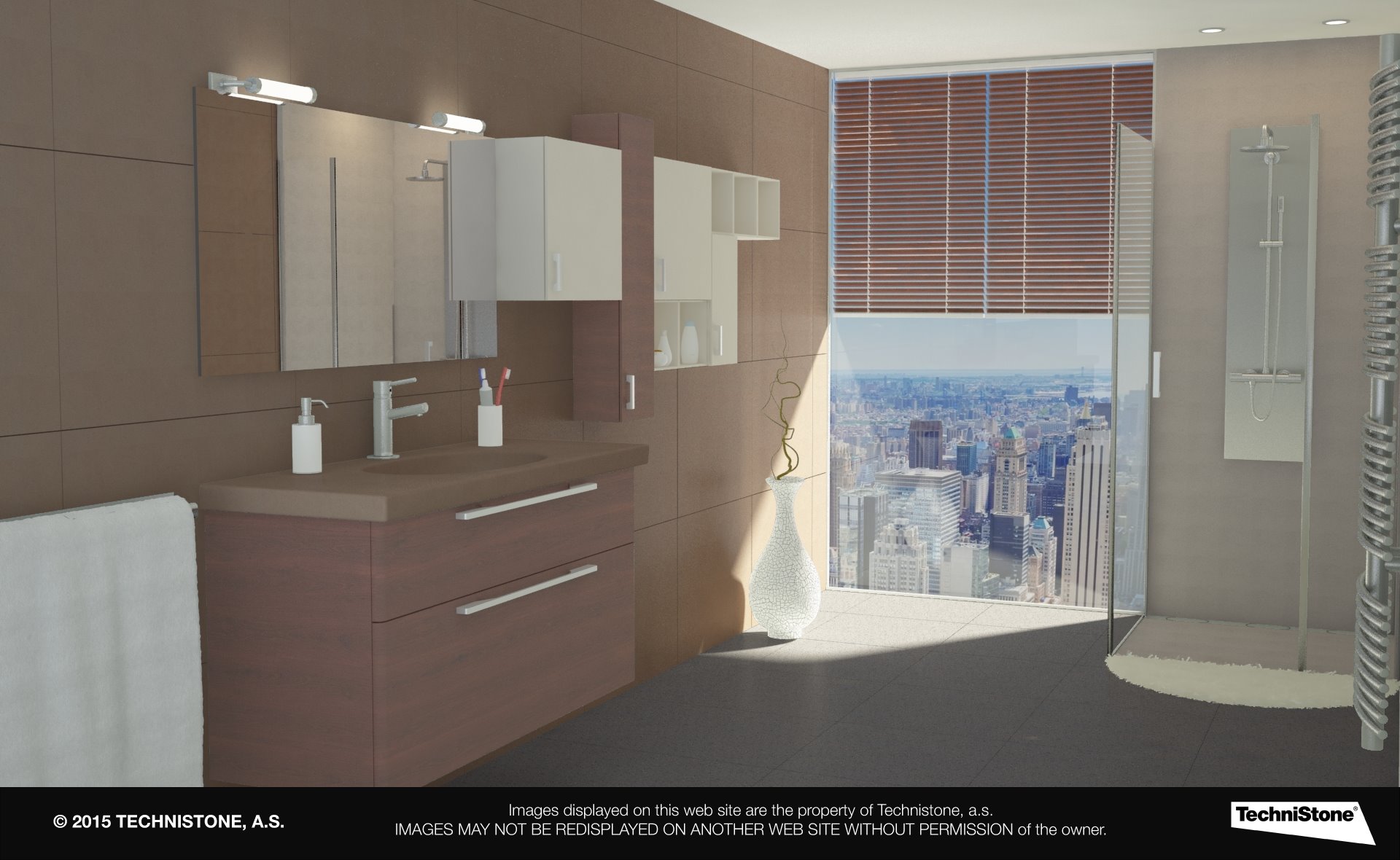 Modern bathroom