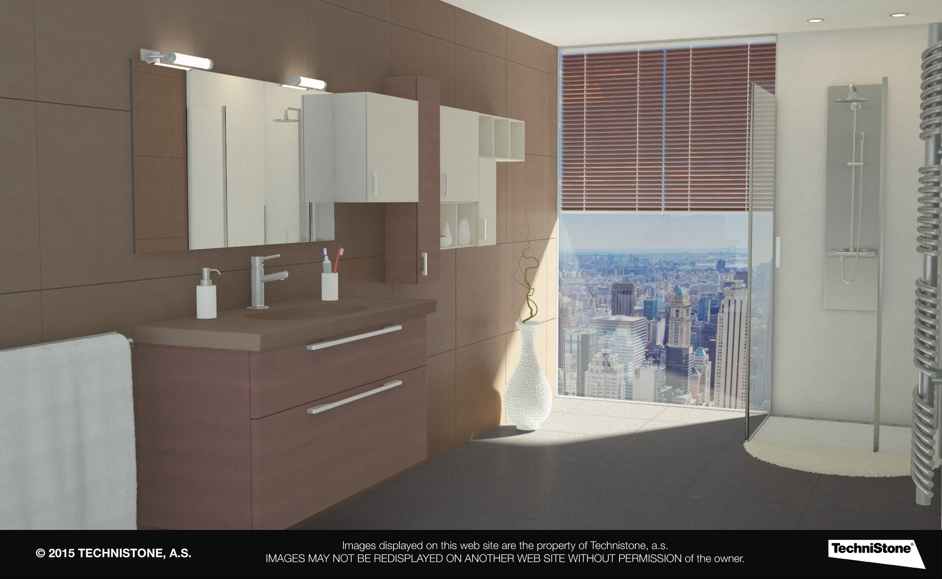 Modern bathroom