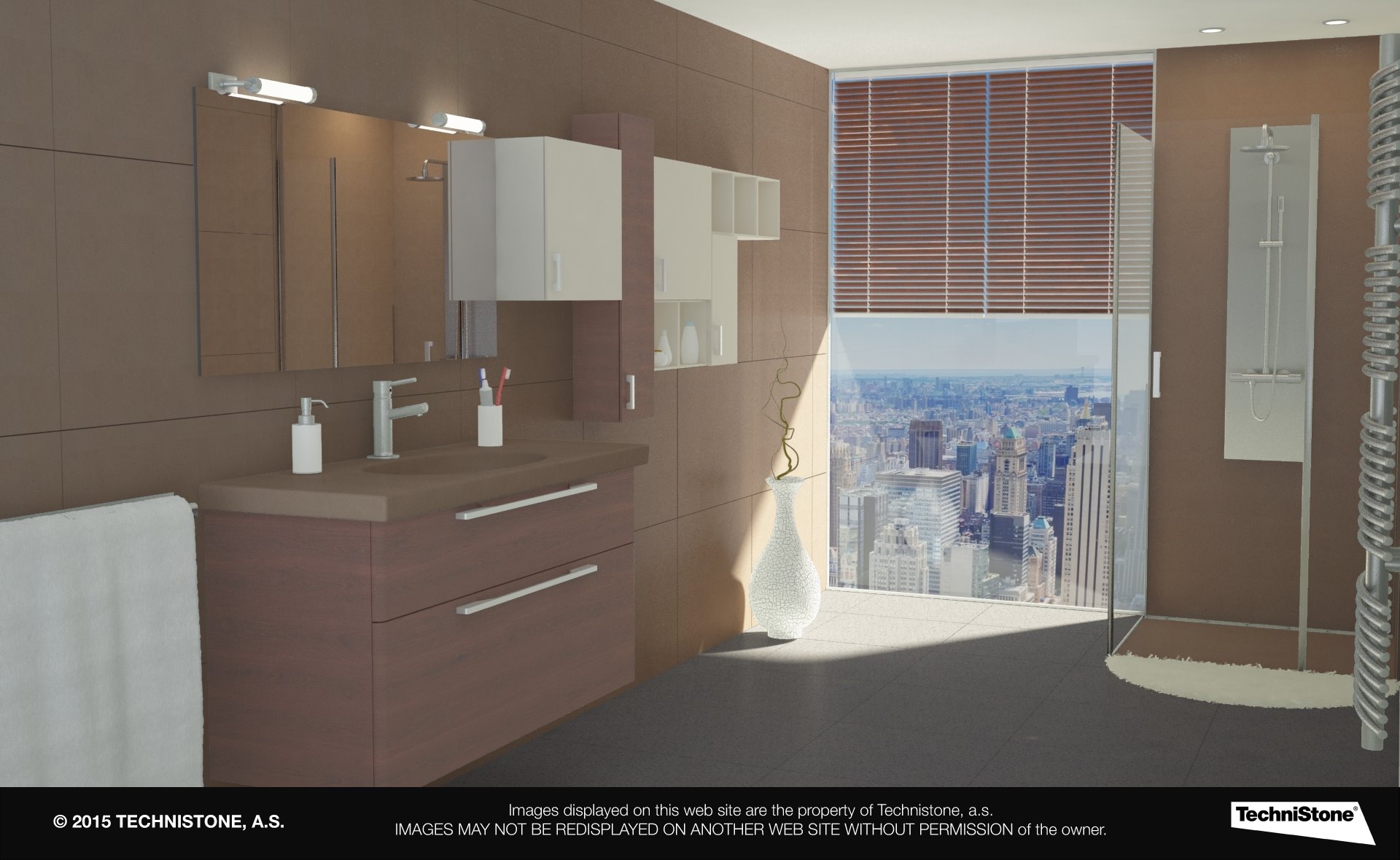 Modern bathroom