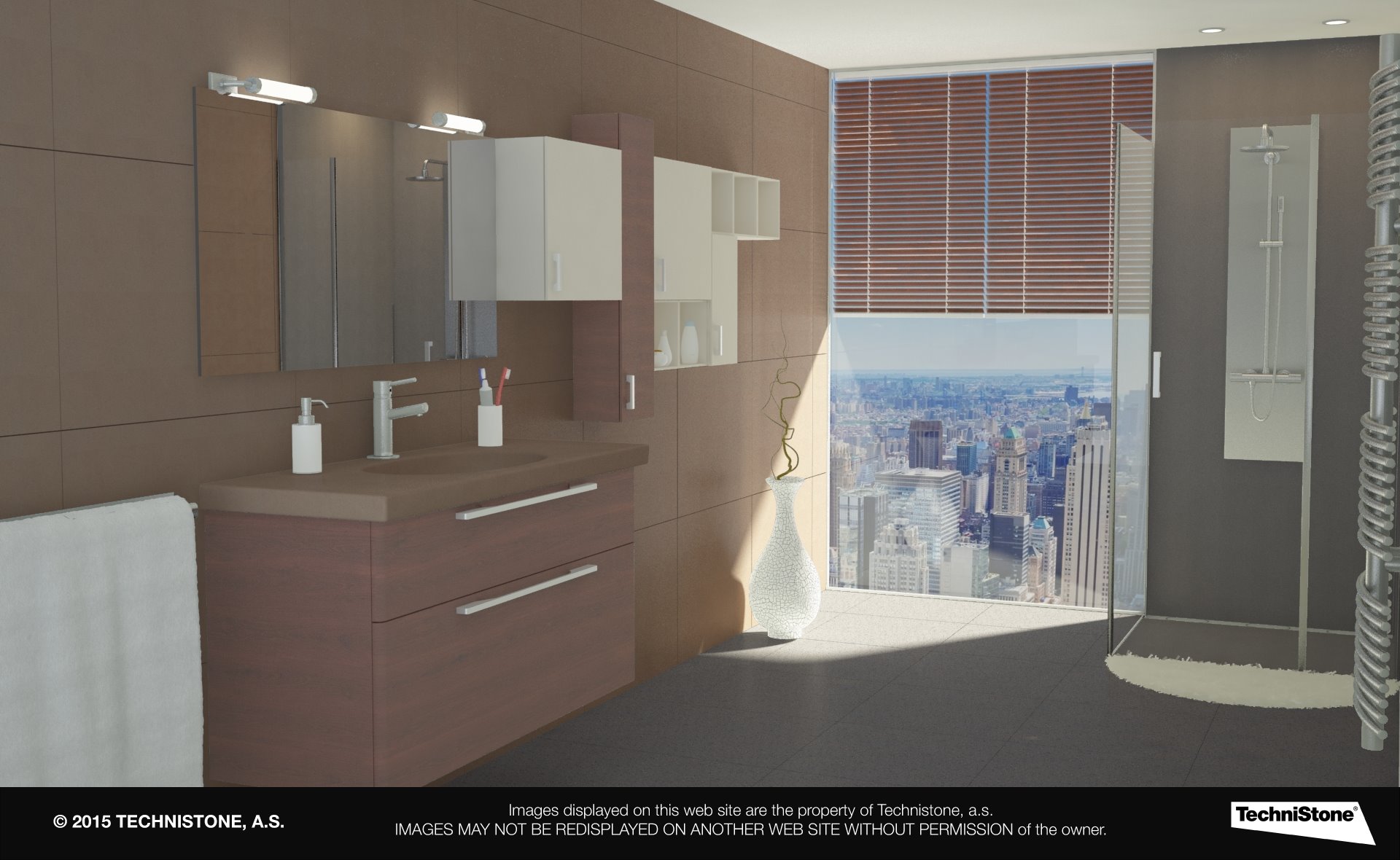 Modern bathroom