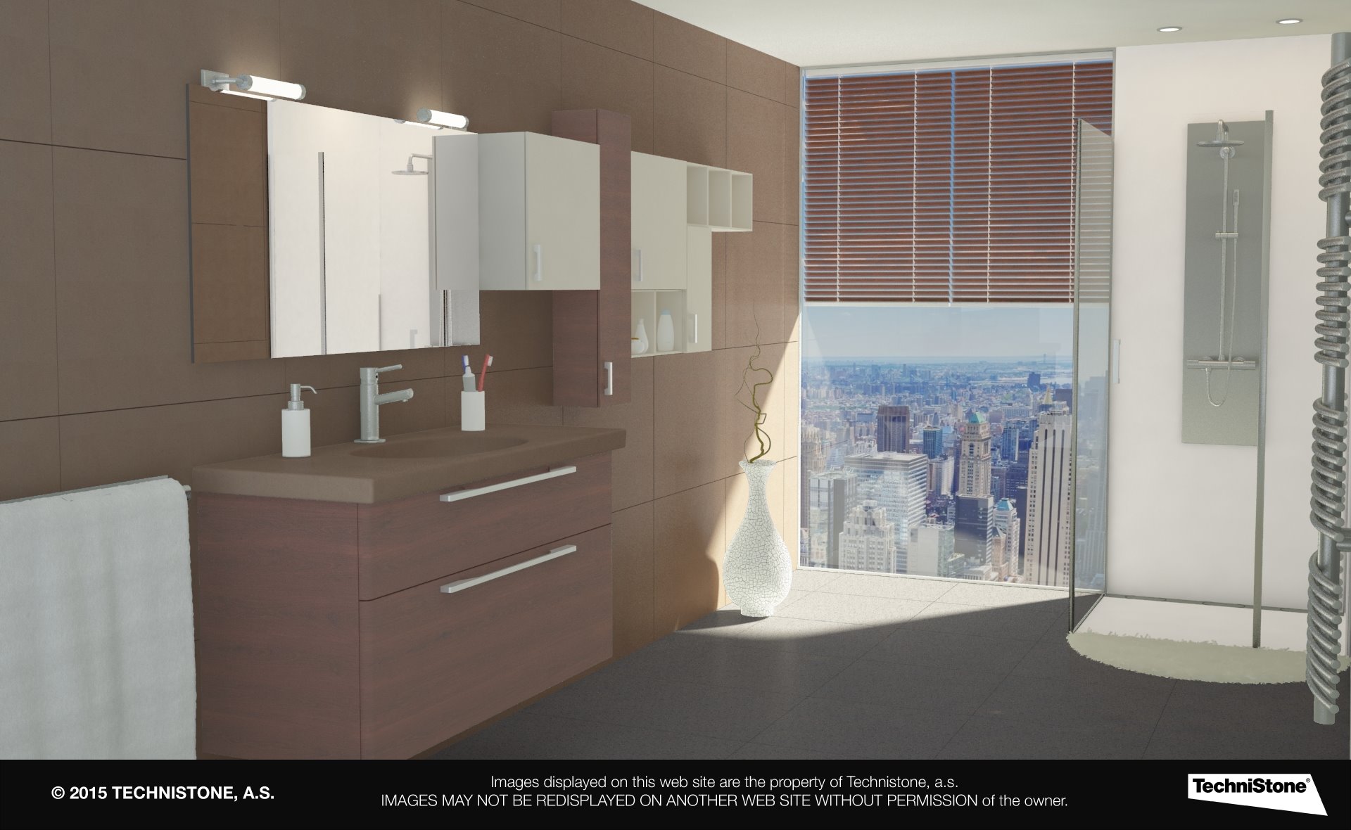 Modern bathroom