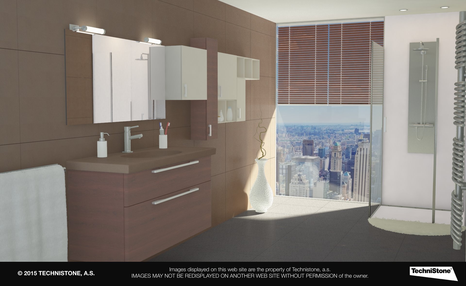 Modern bathroom