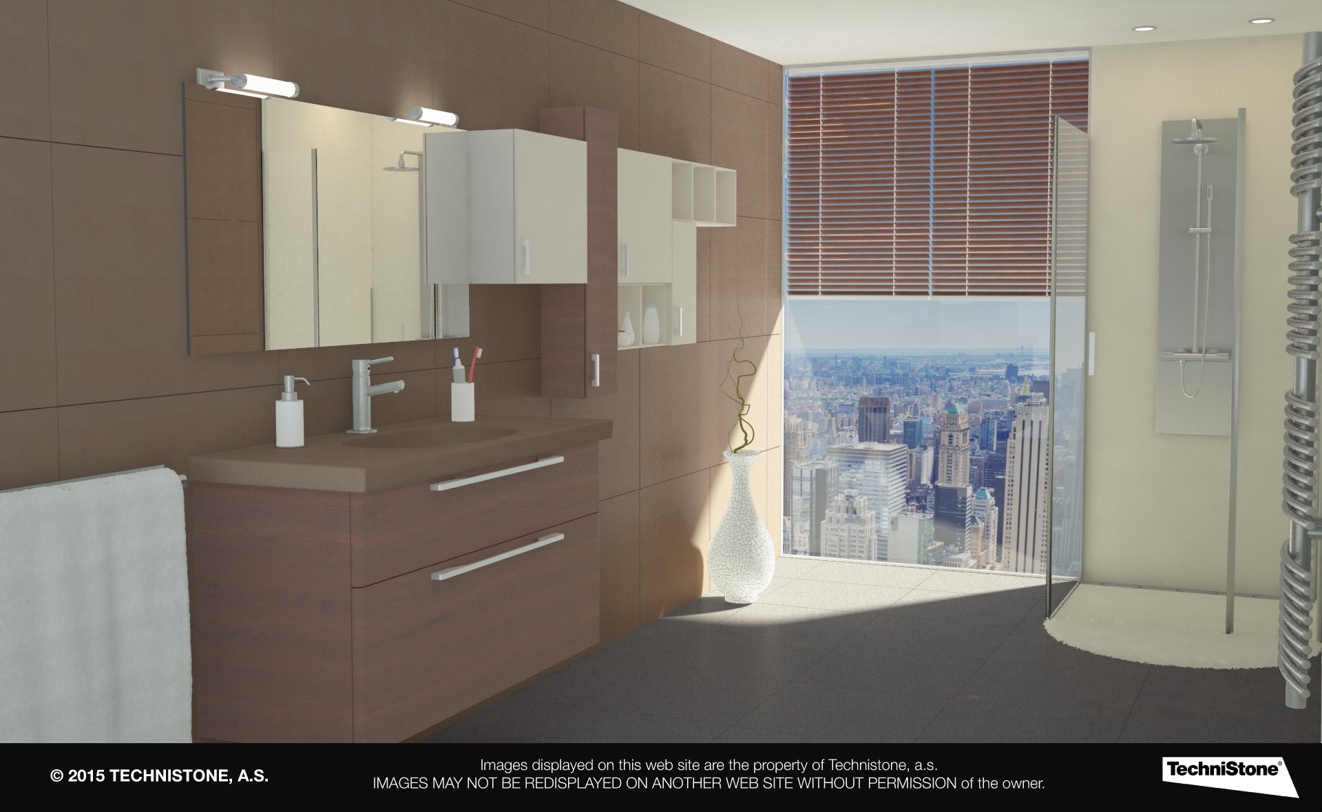 Modern bathroom