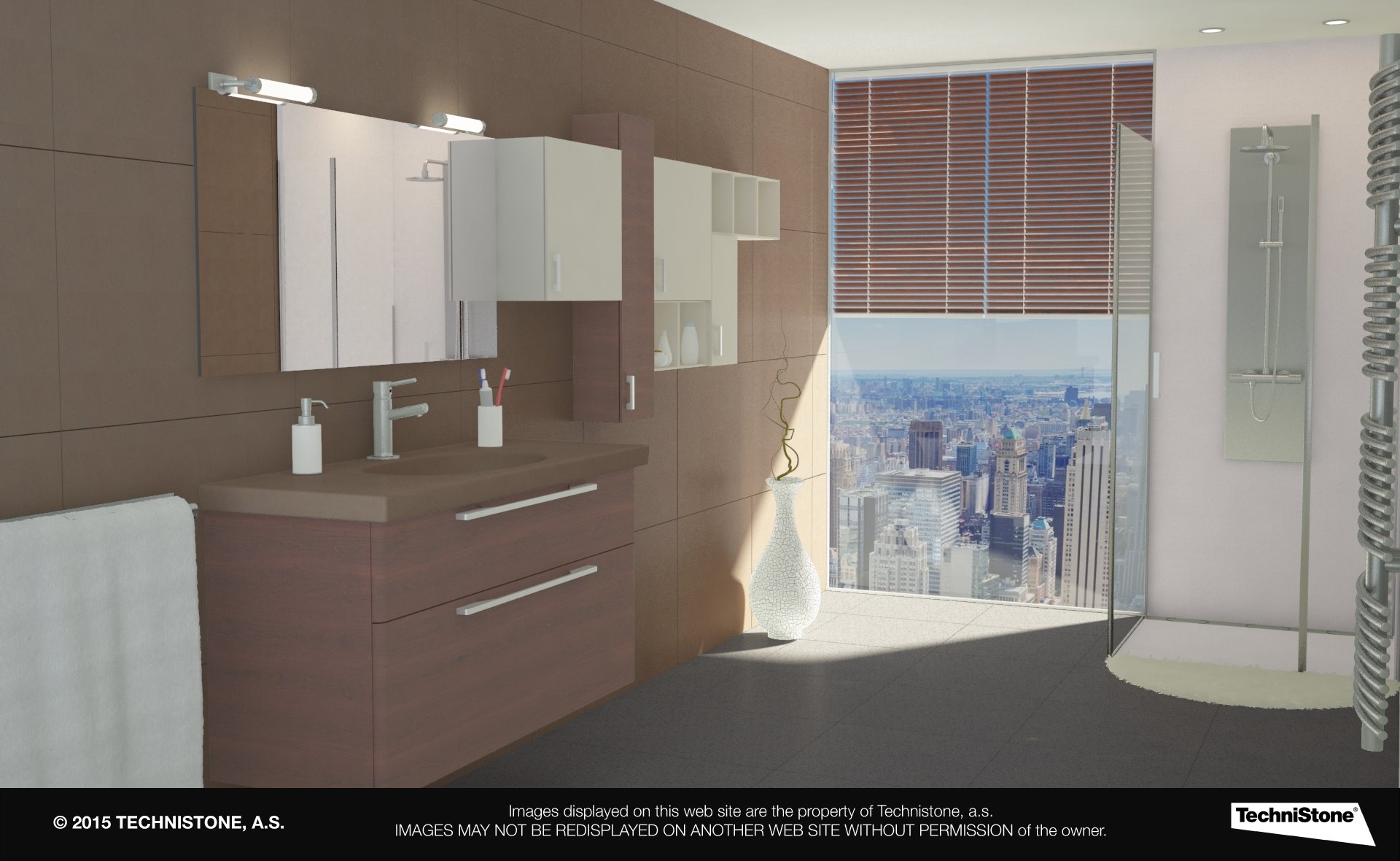 Modern bathroom