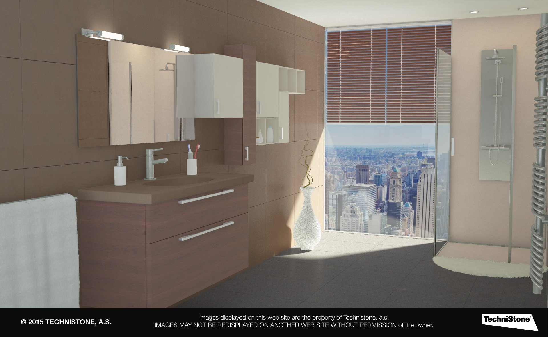 Modern bathroom