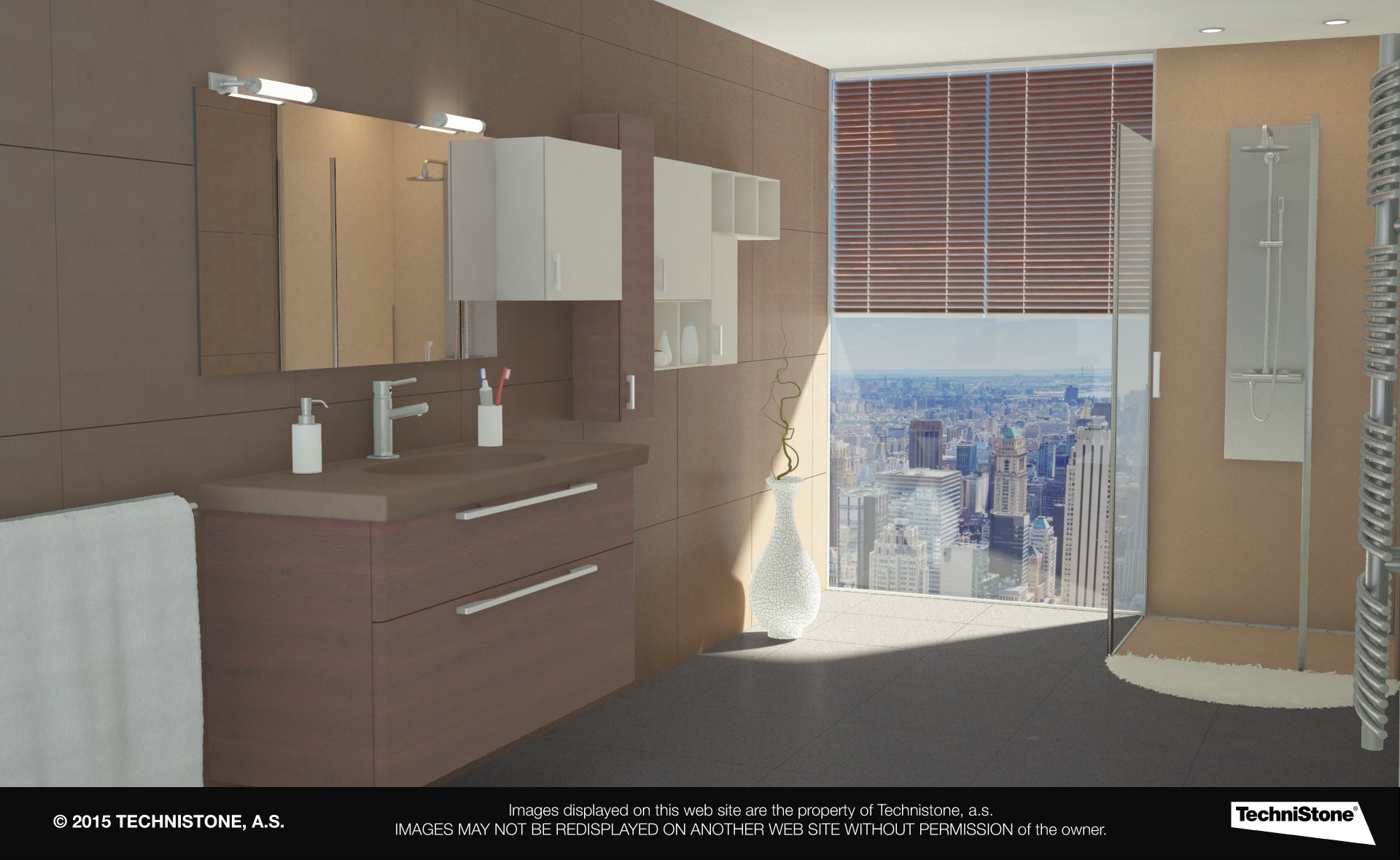 Modern bathroom