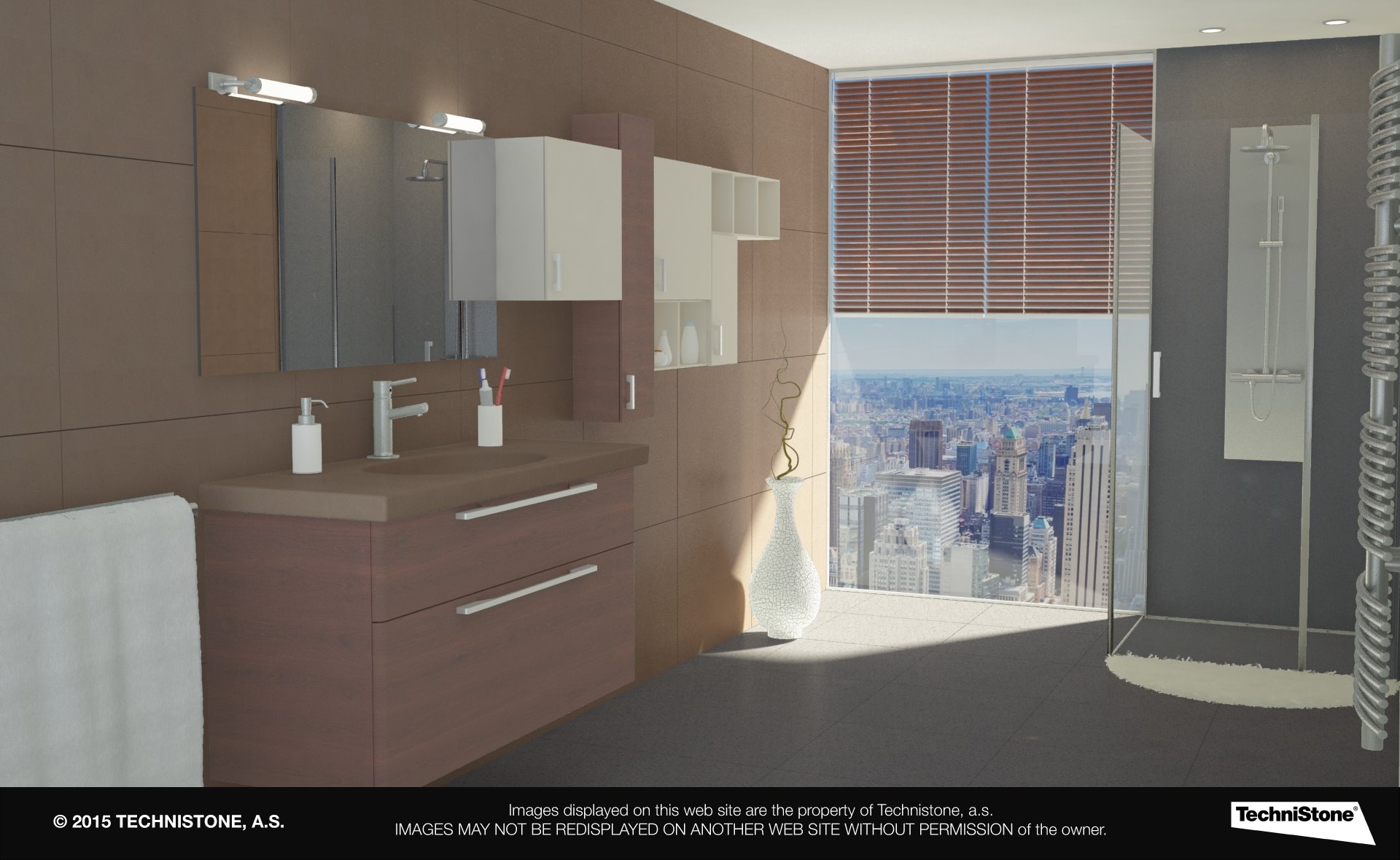 Modern bathroom