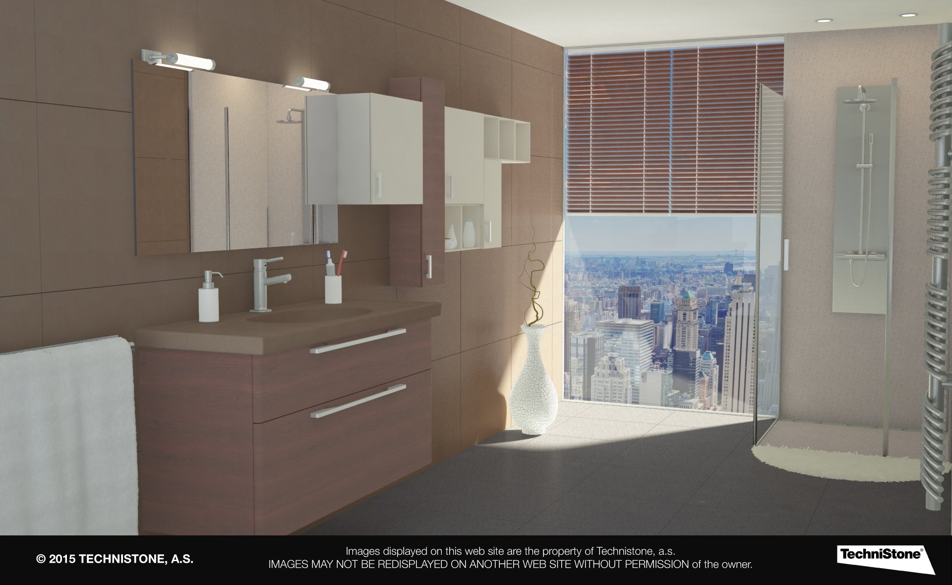 Modern bathroom