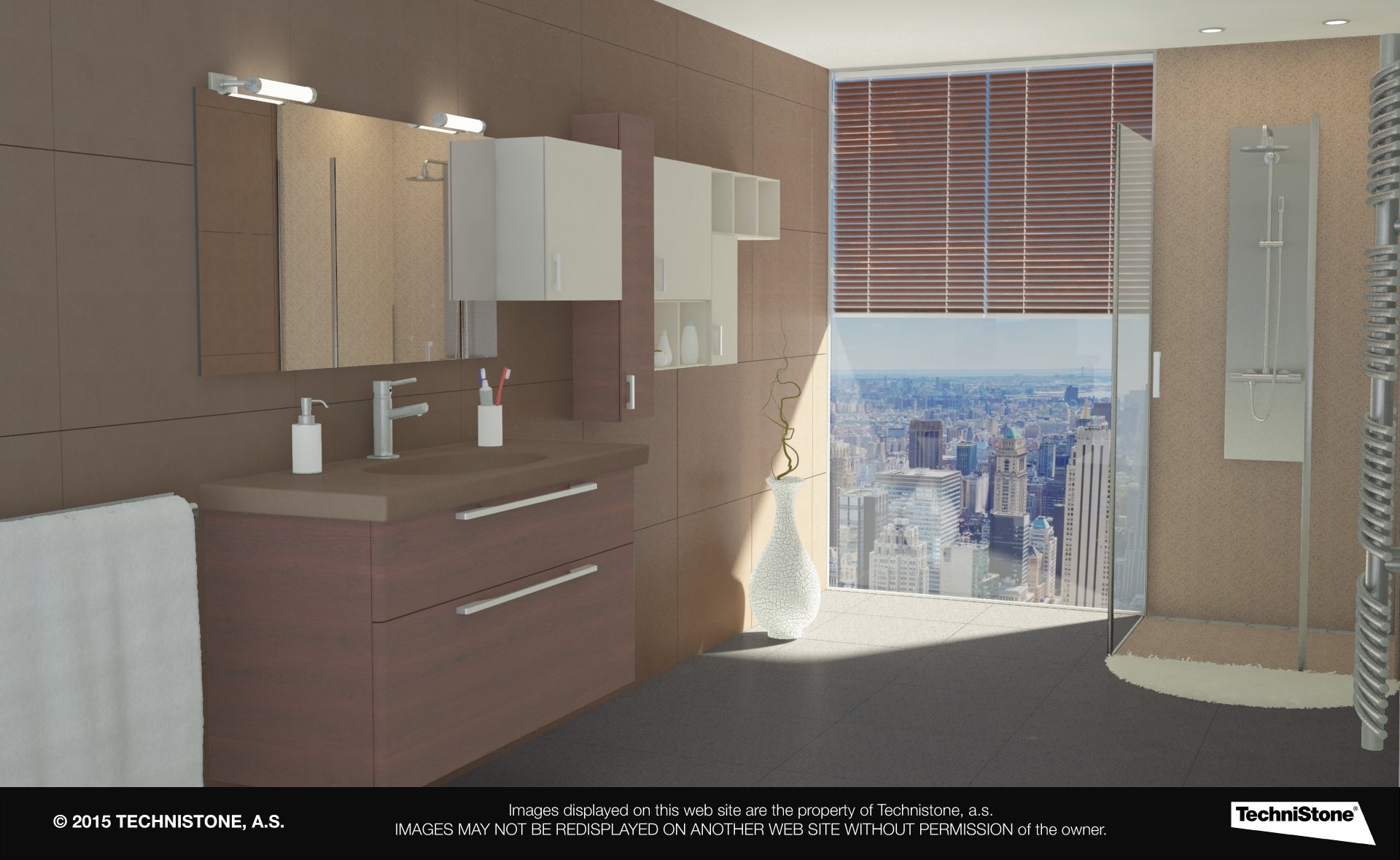 Modern bathroom
