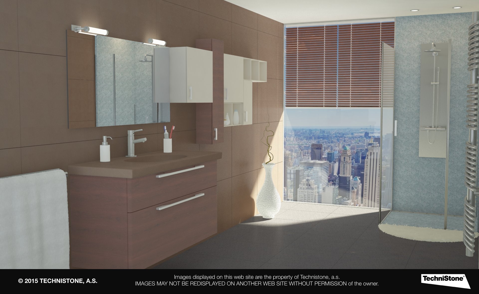 Modern bathroom