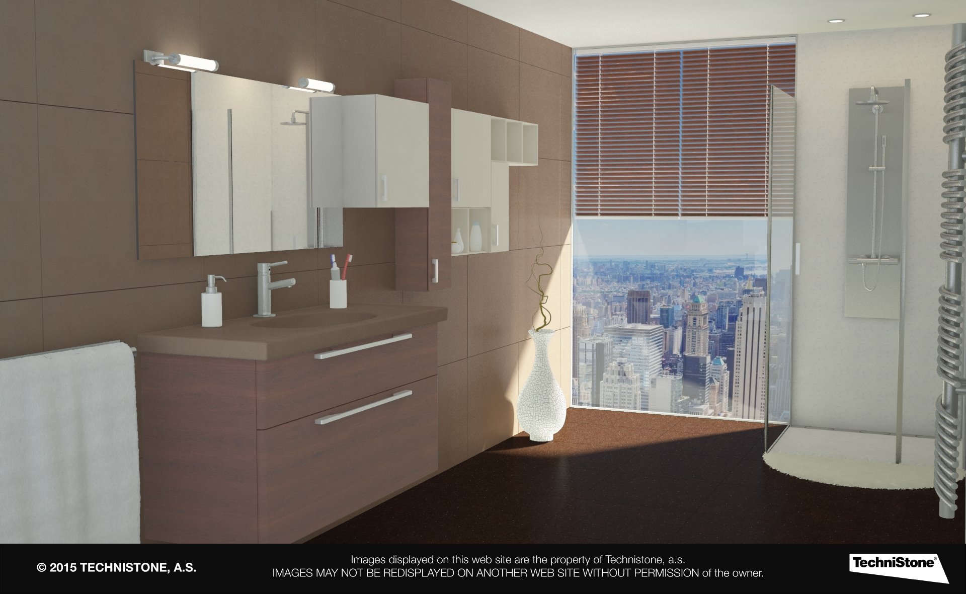 Modern bathroom