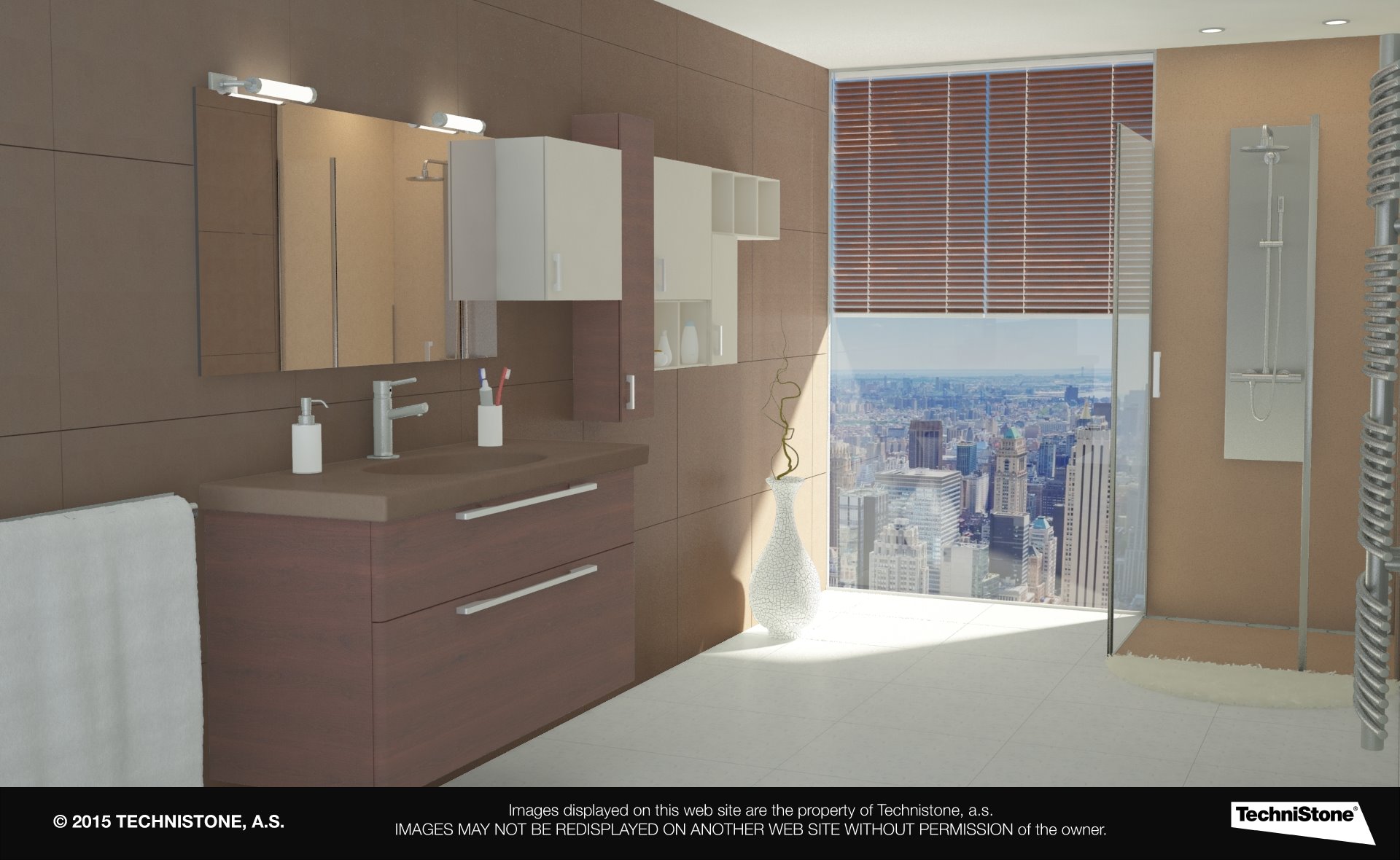 Modern bathroom