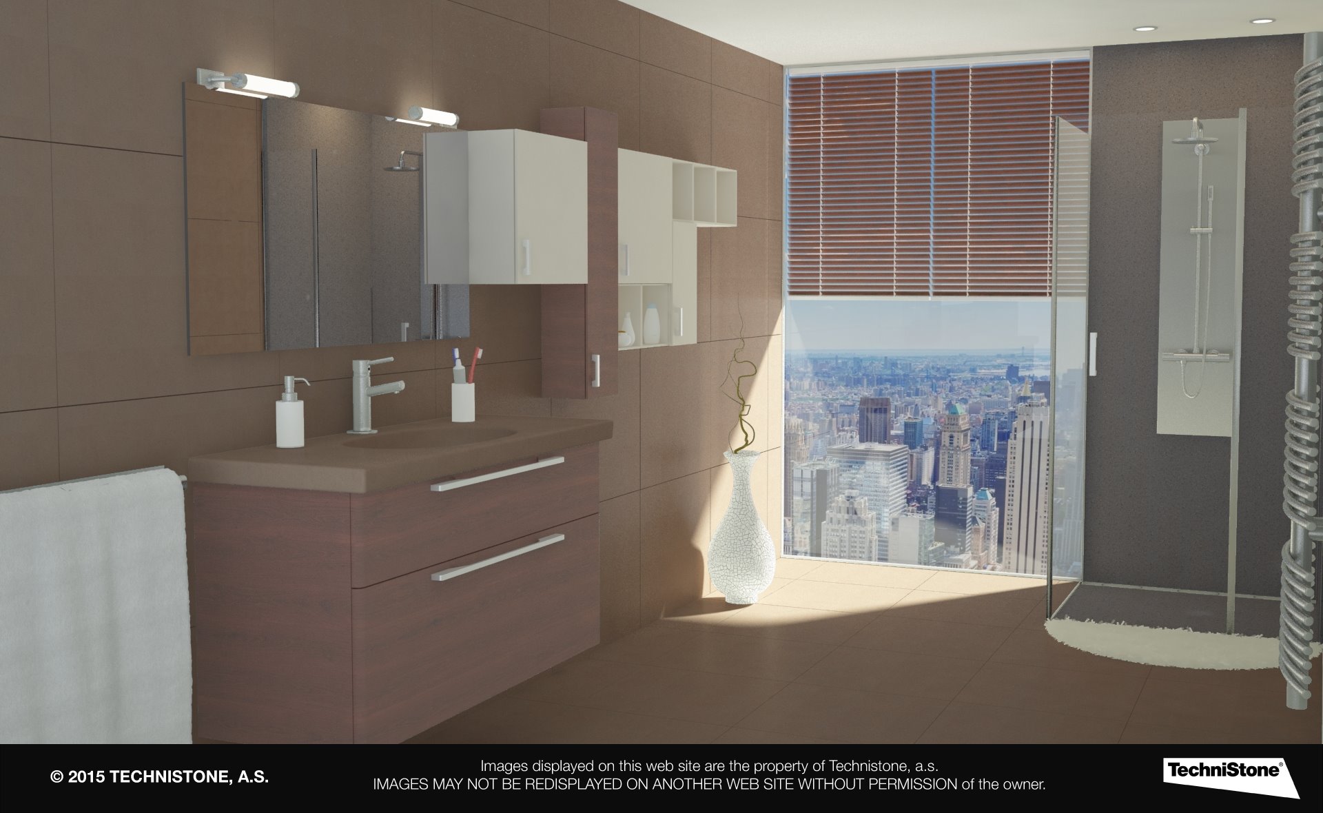 Modern bathroom