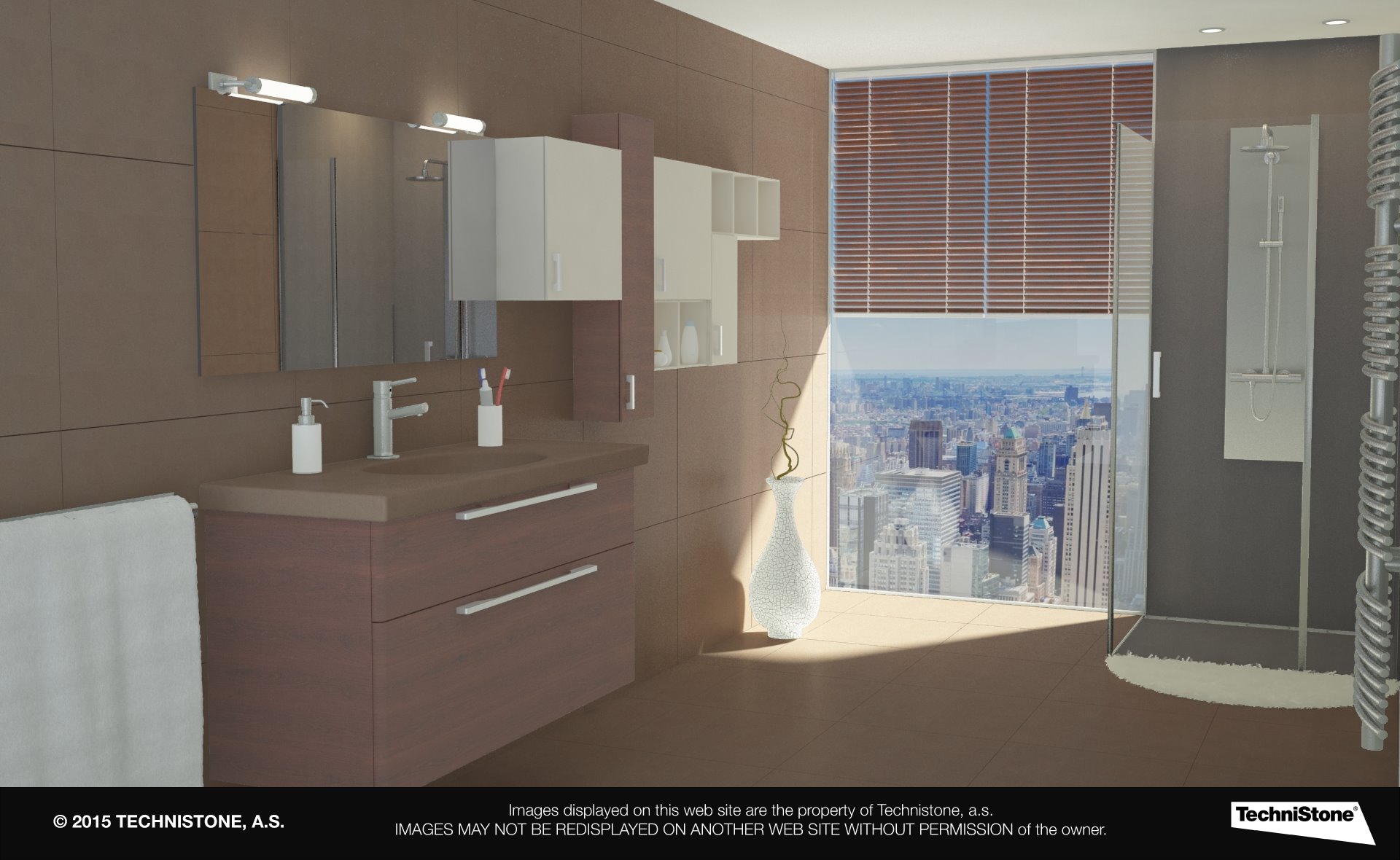 Modern bathroom