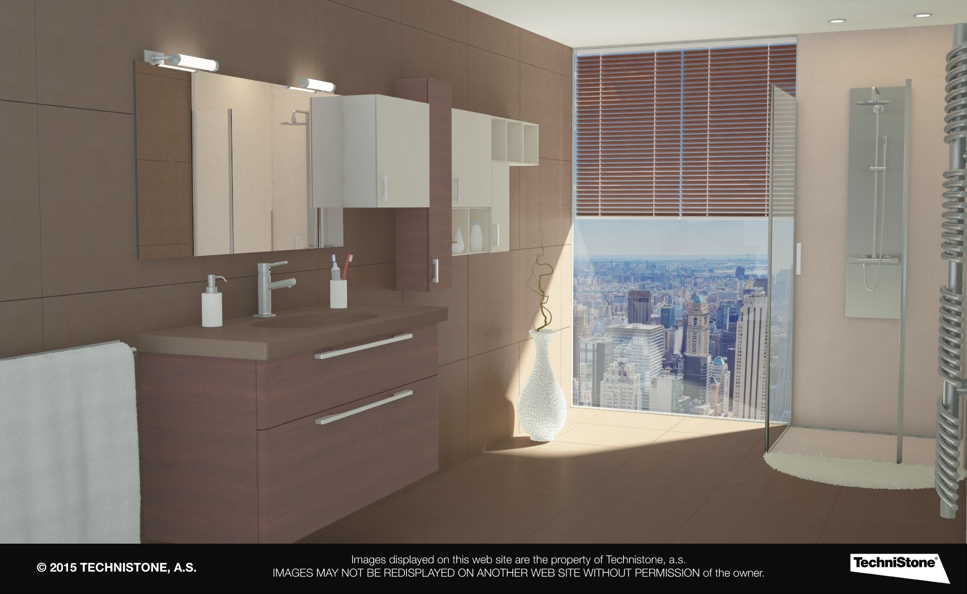 Modern bathroom