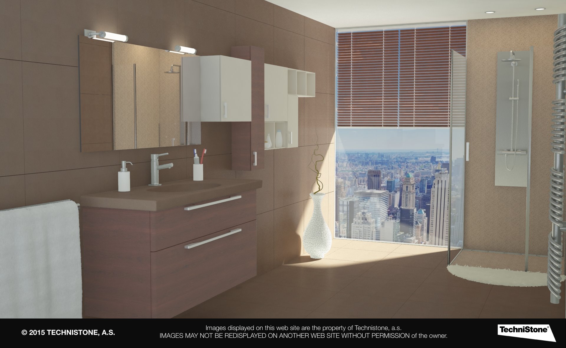 Modern bathroom
