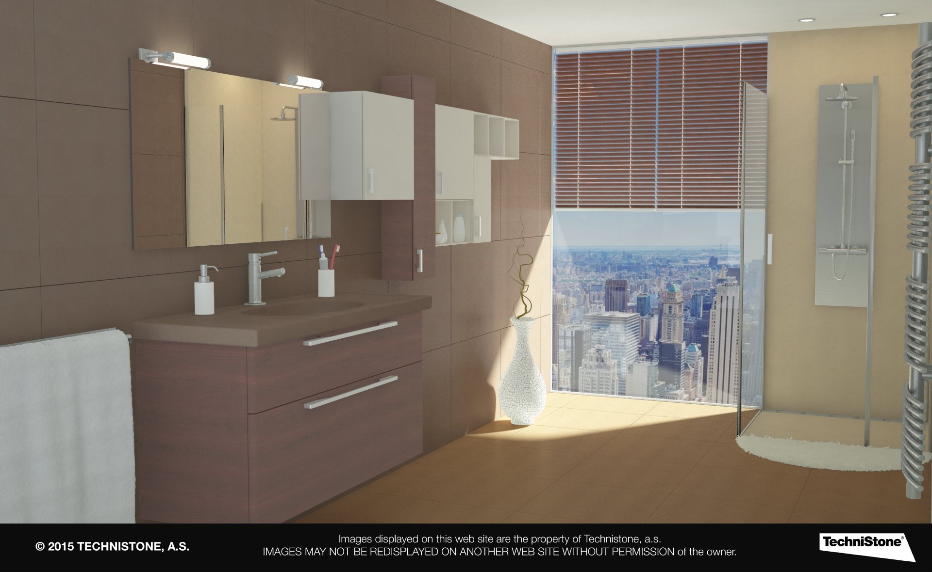 Modern bathroom