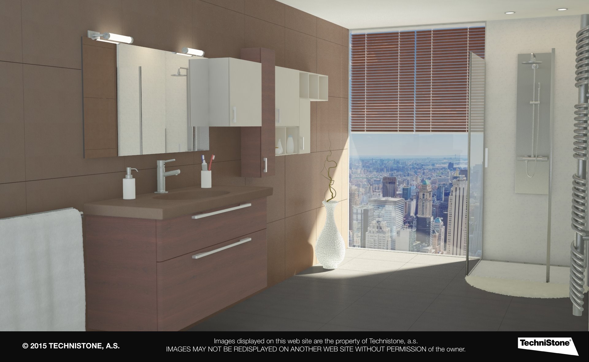 Modern bathroom