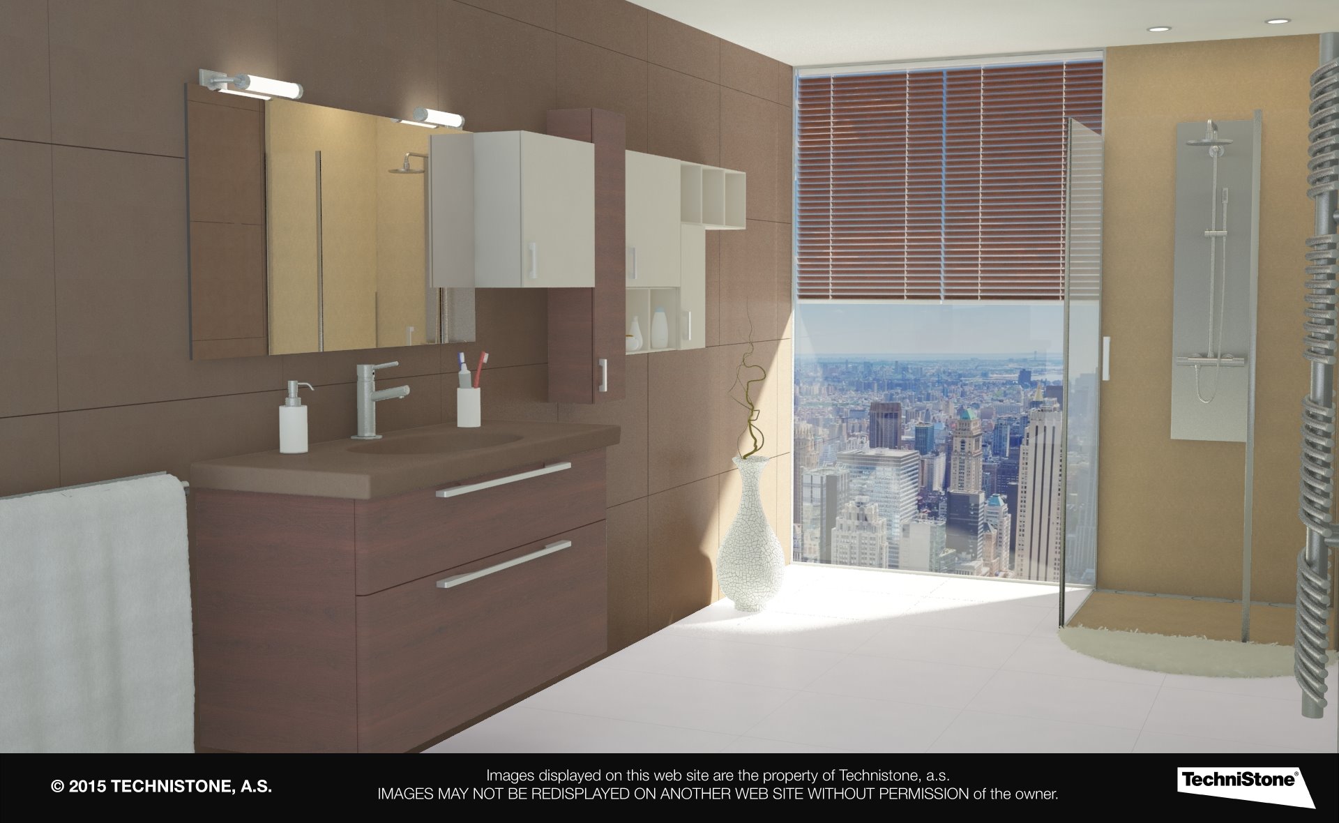 Modern bathroom