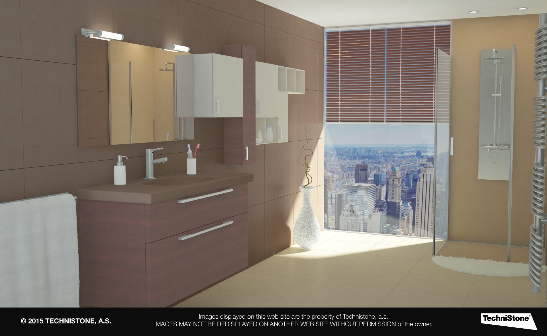 Modern bathroom