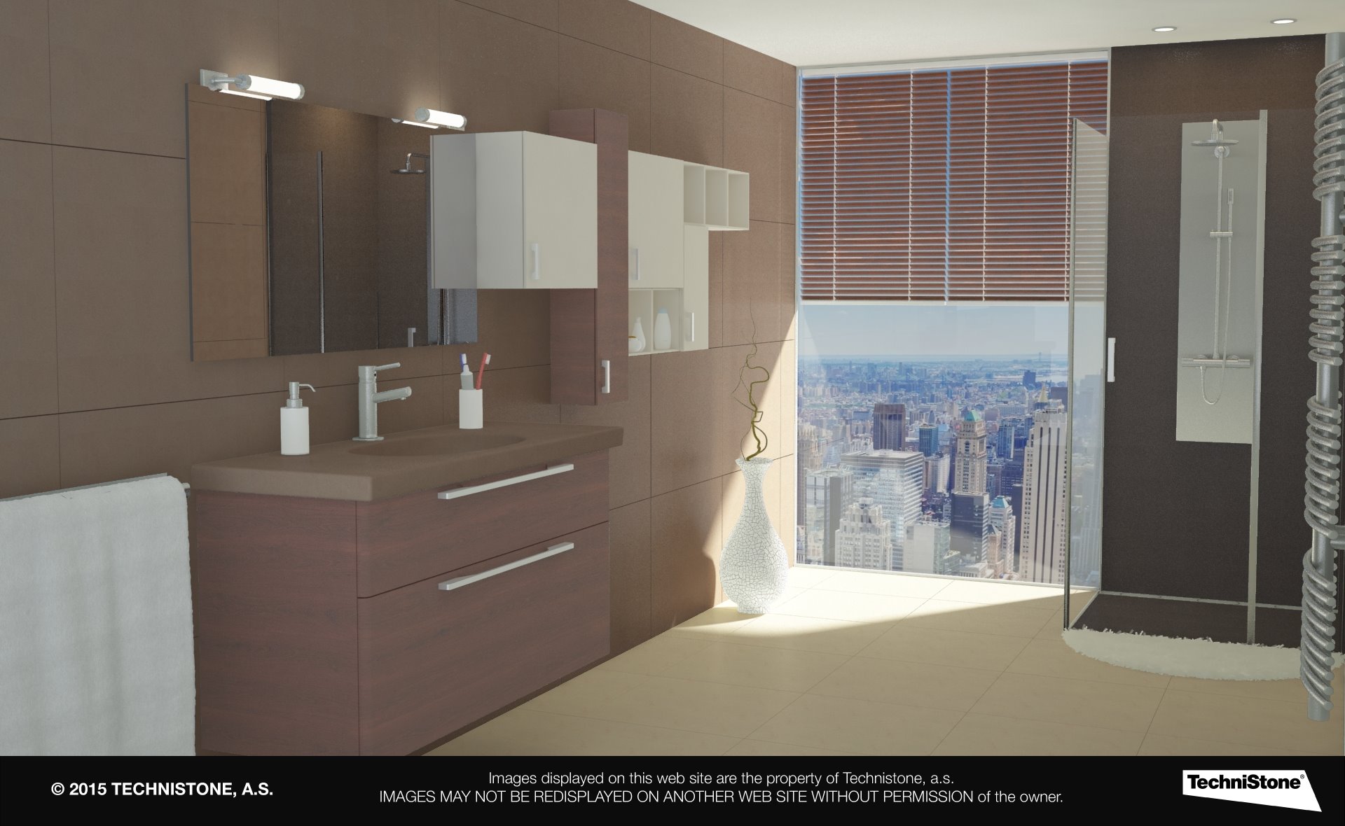 Modern bathroom