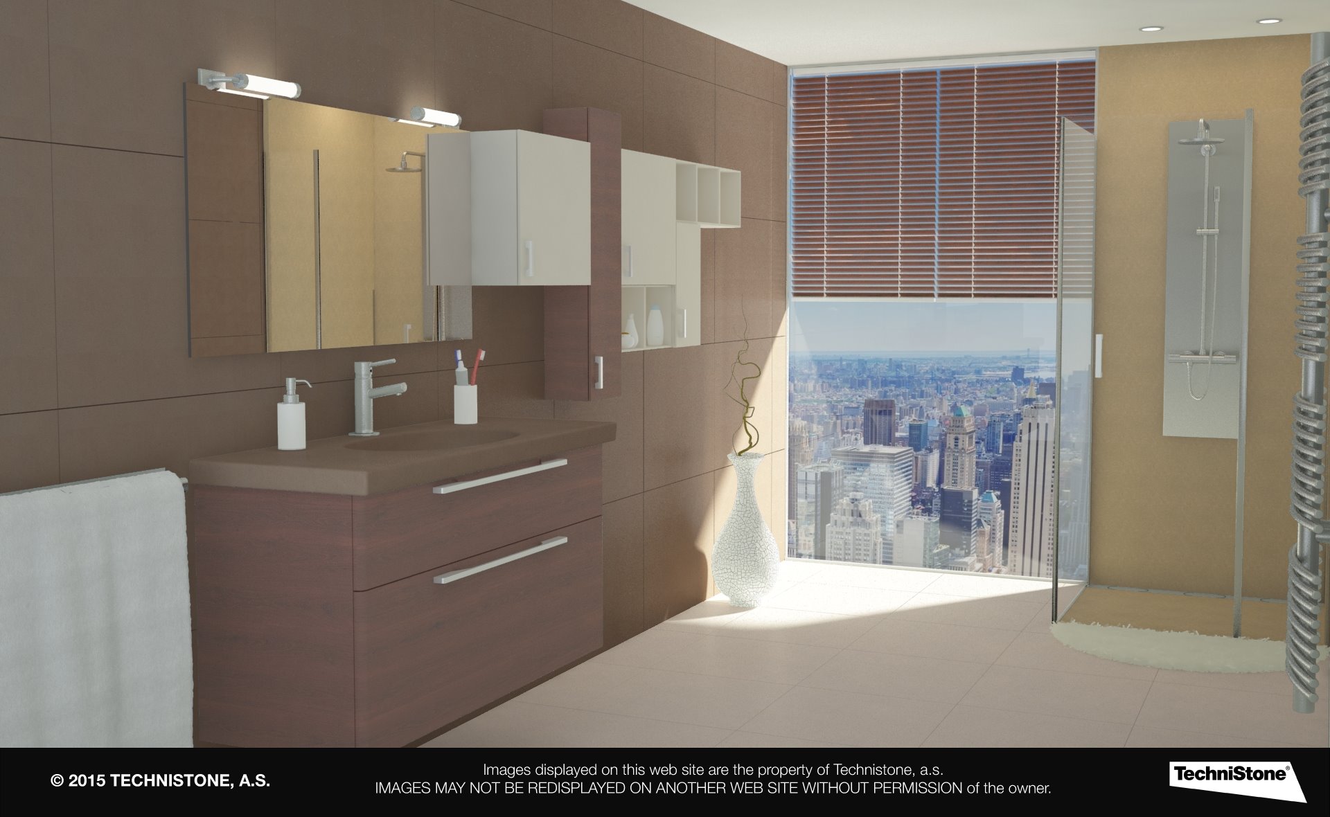 Modern bathroom