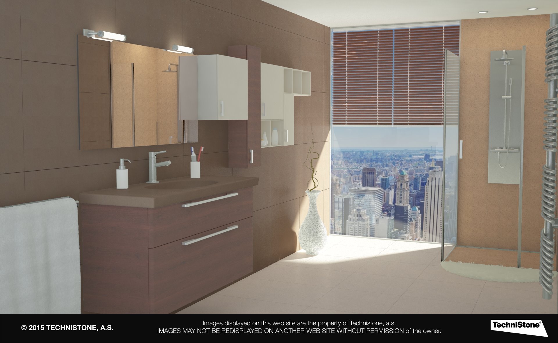 Modern bathroom