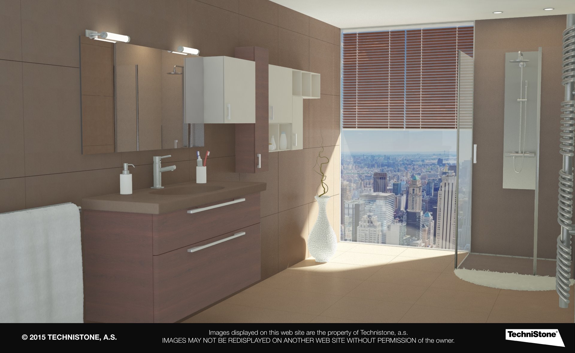 Modern bathroom