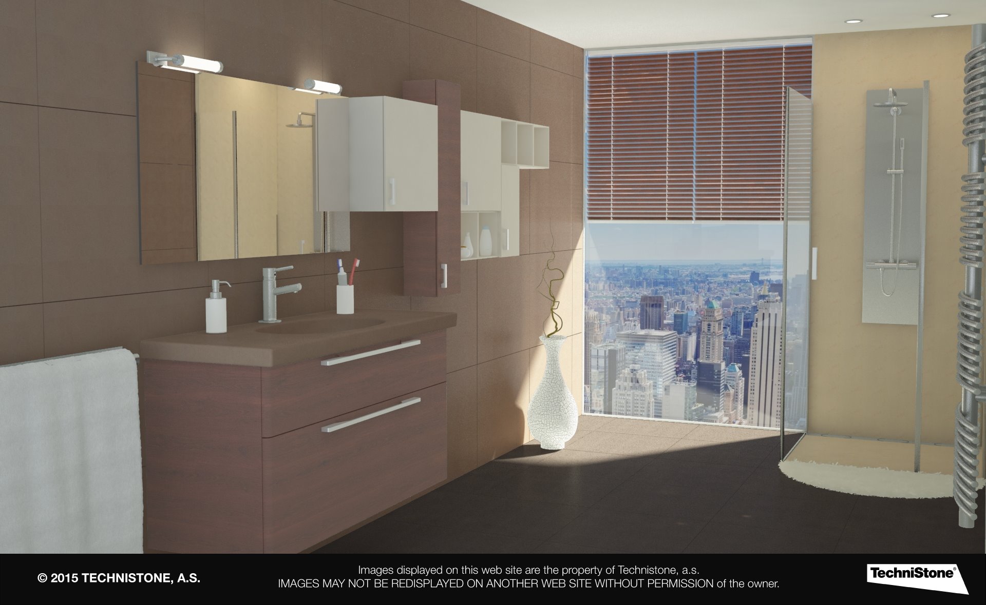Modern bathroom