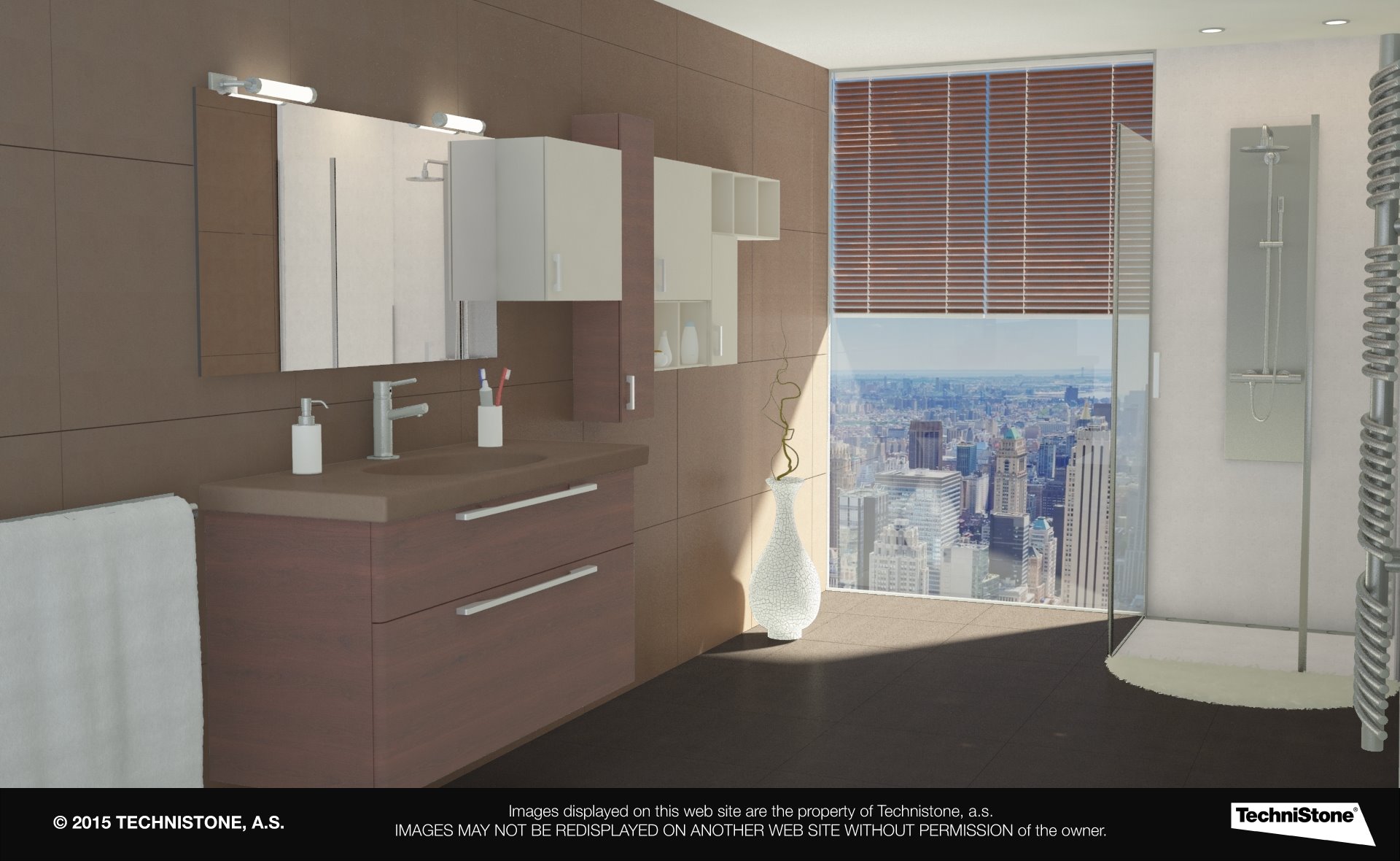 Modern bathroom