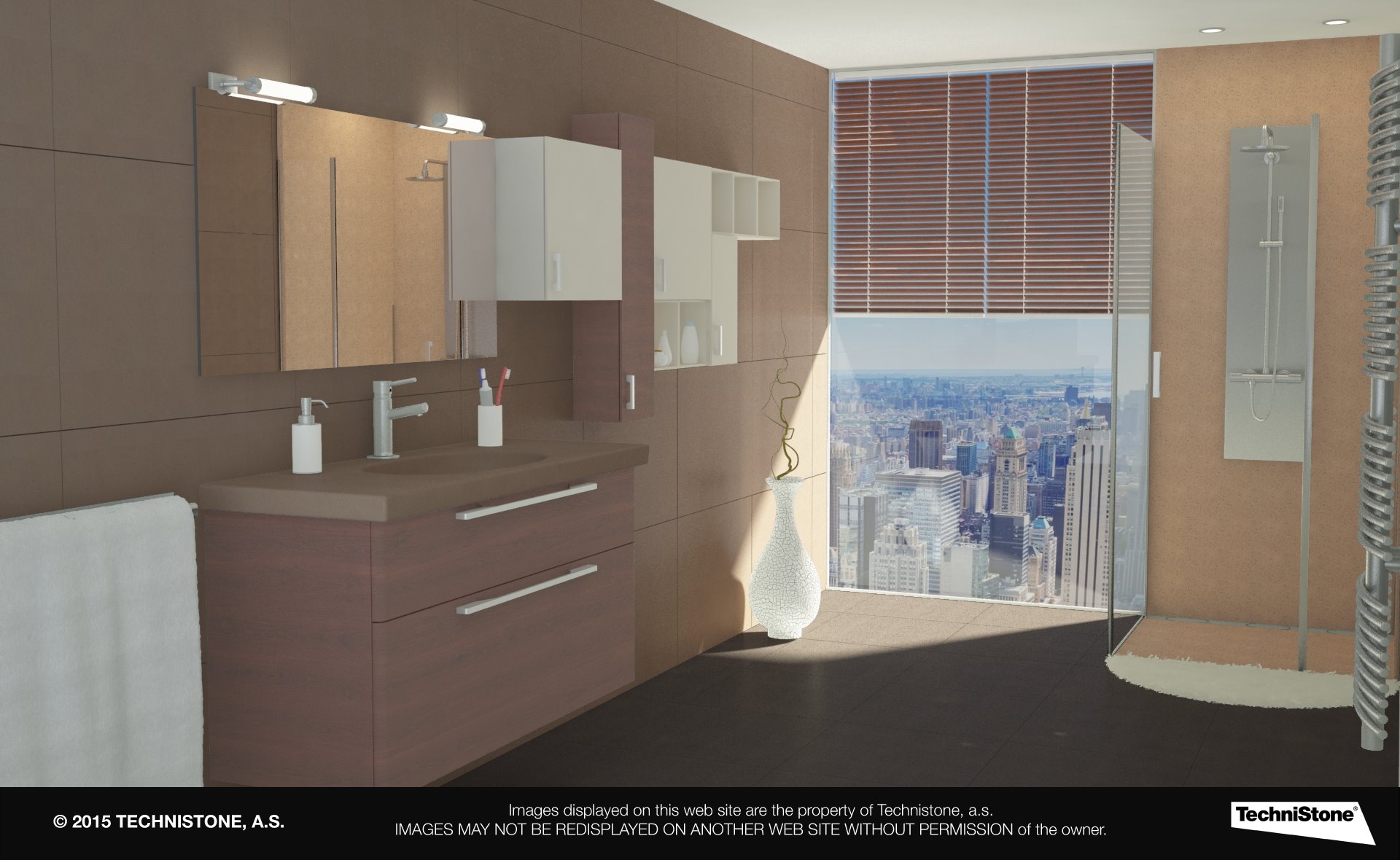 Modern bathroom