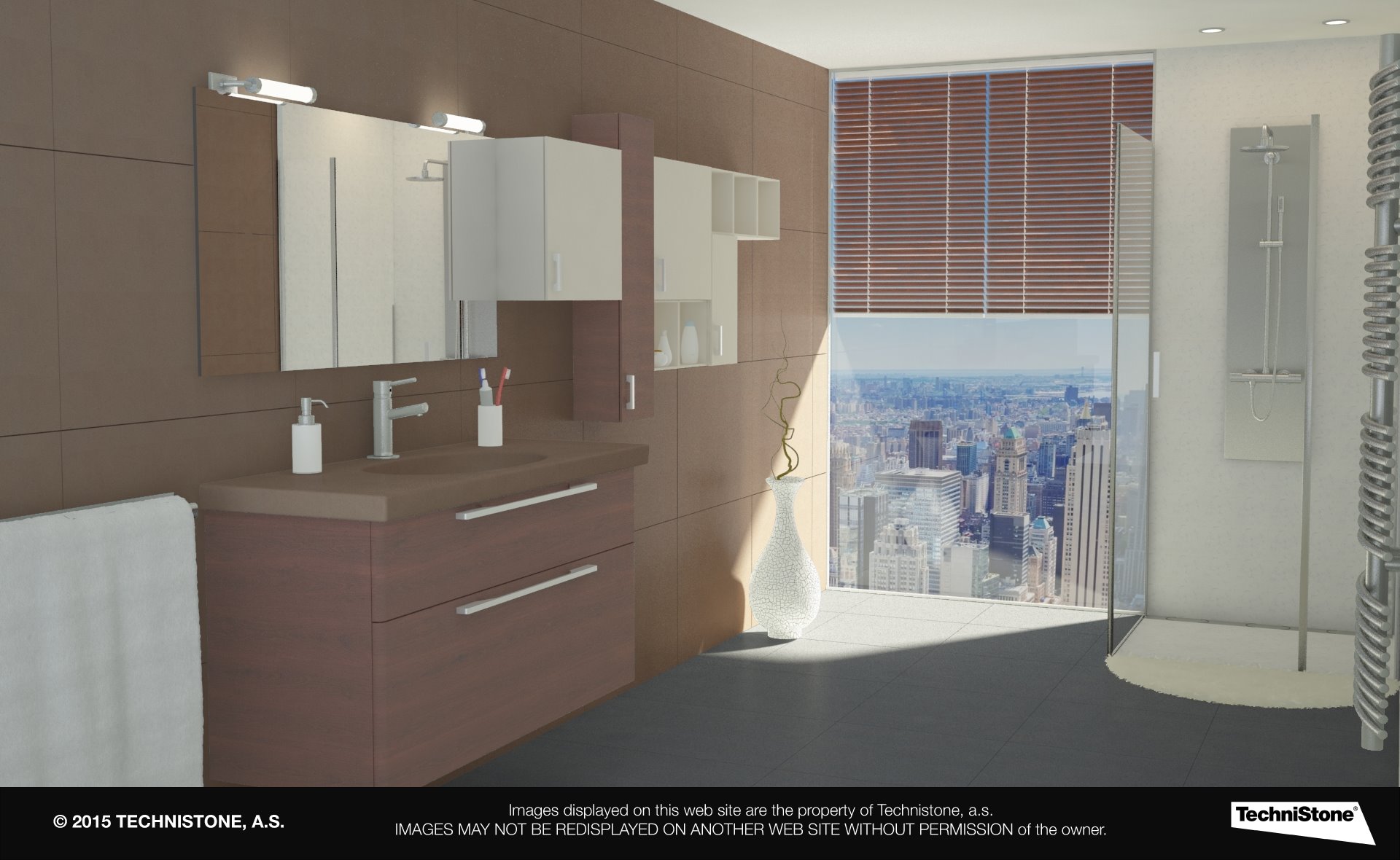 Modern bathroom