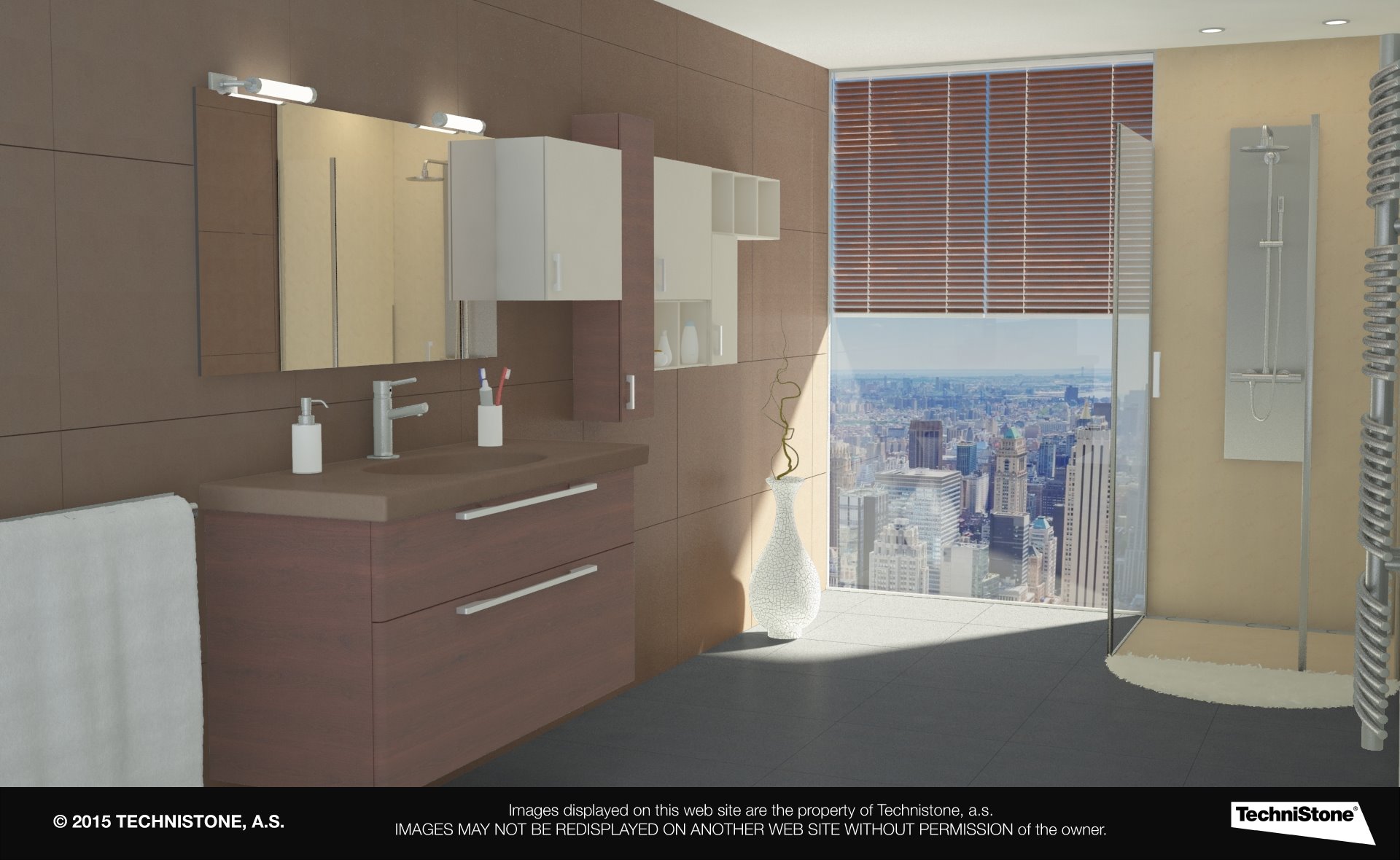 Modern bathroom