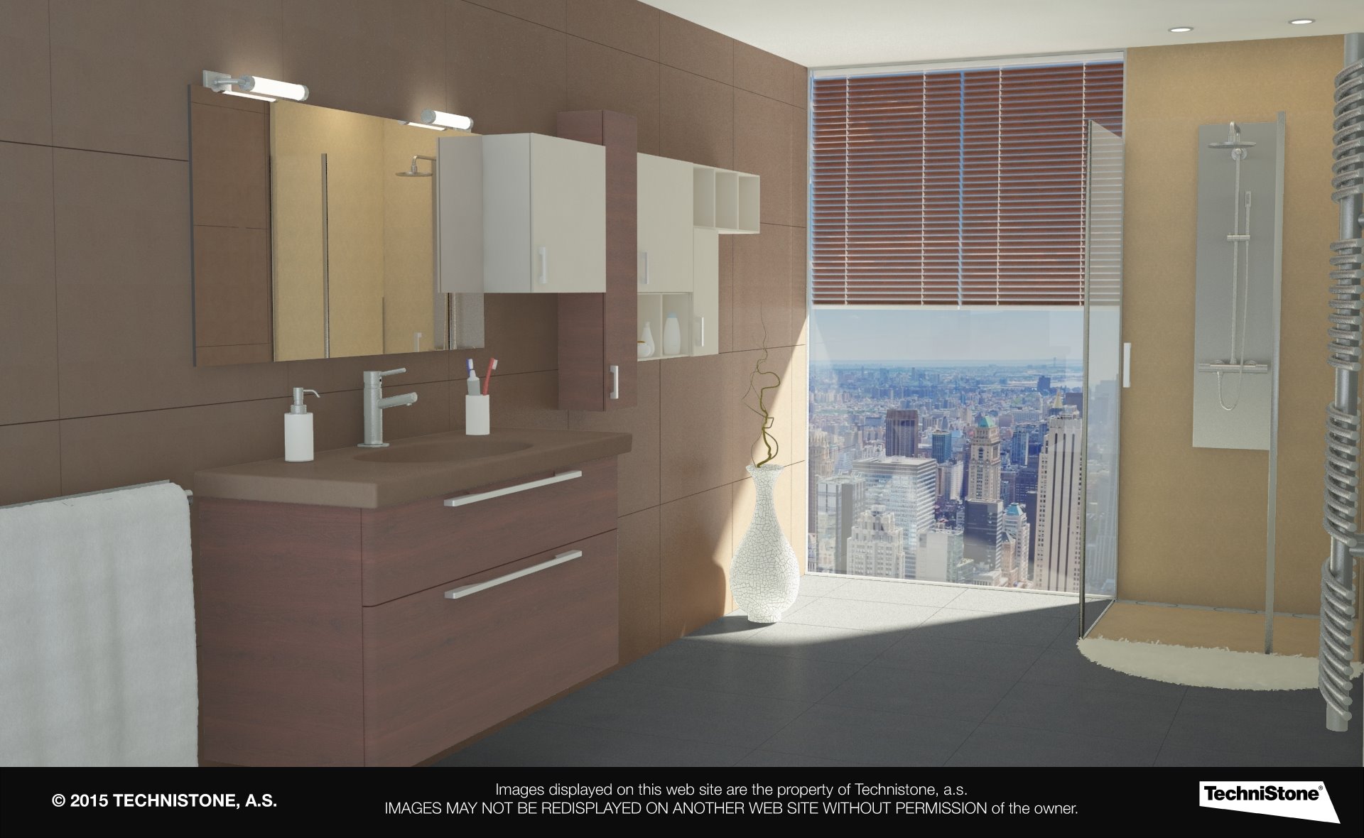 Modern bathroom