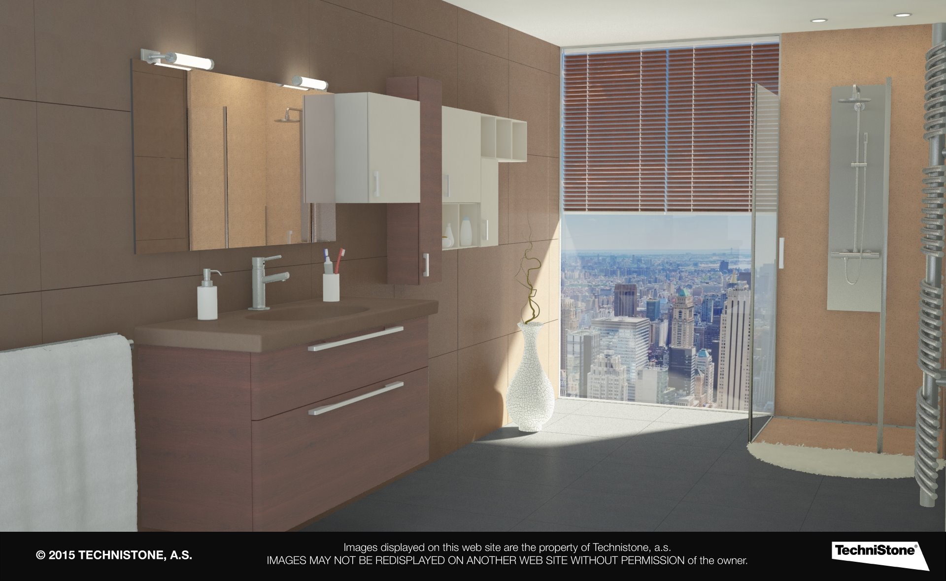 Modern bathroom