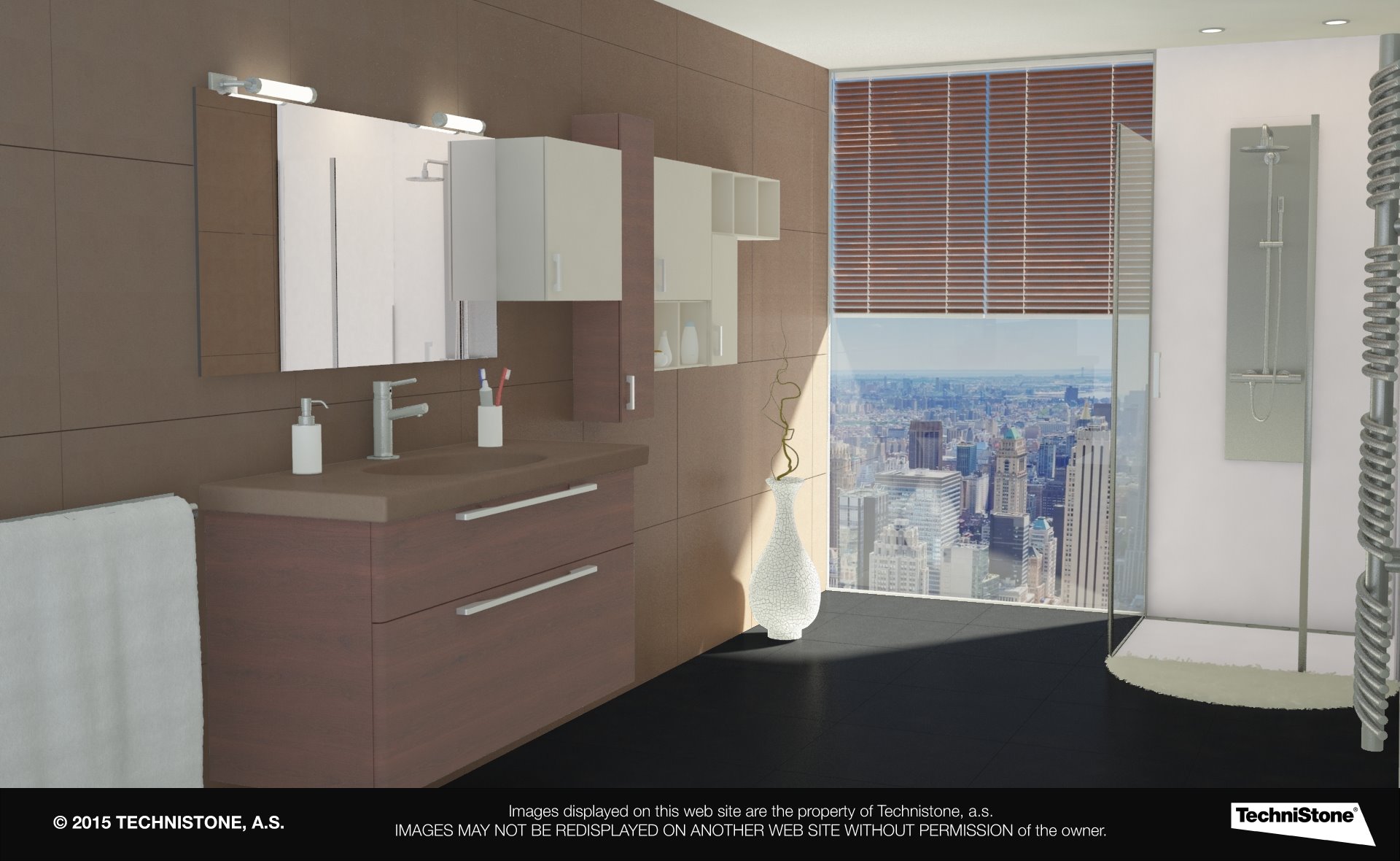 Modern bathroom