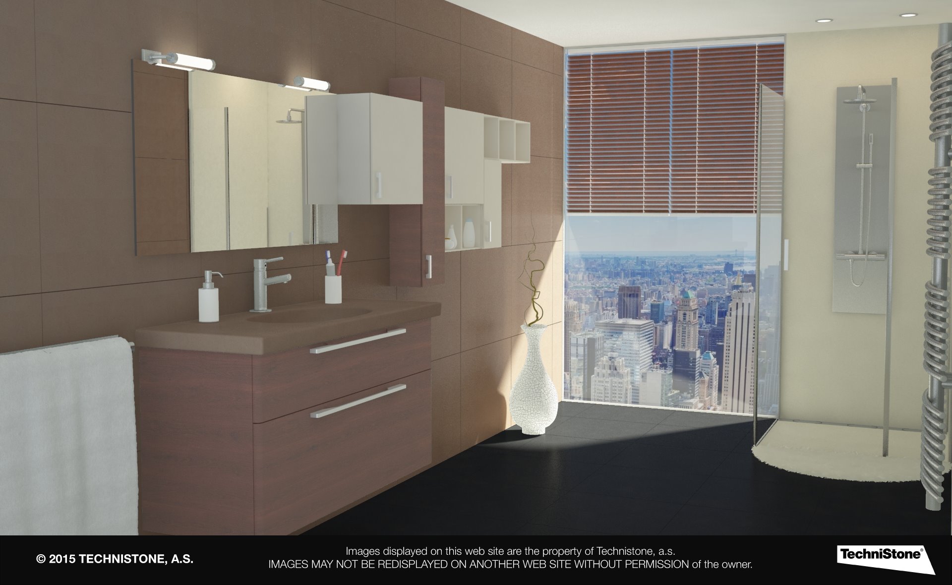 Modern bathroom