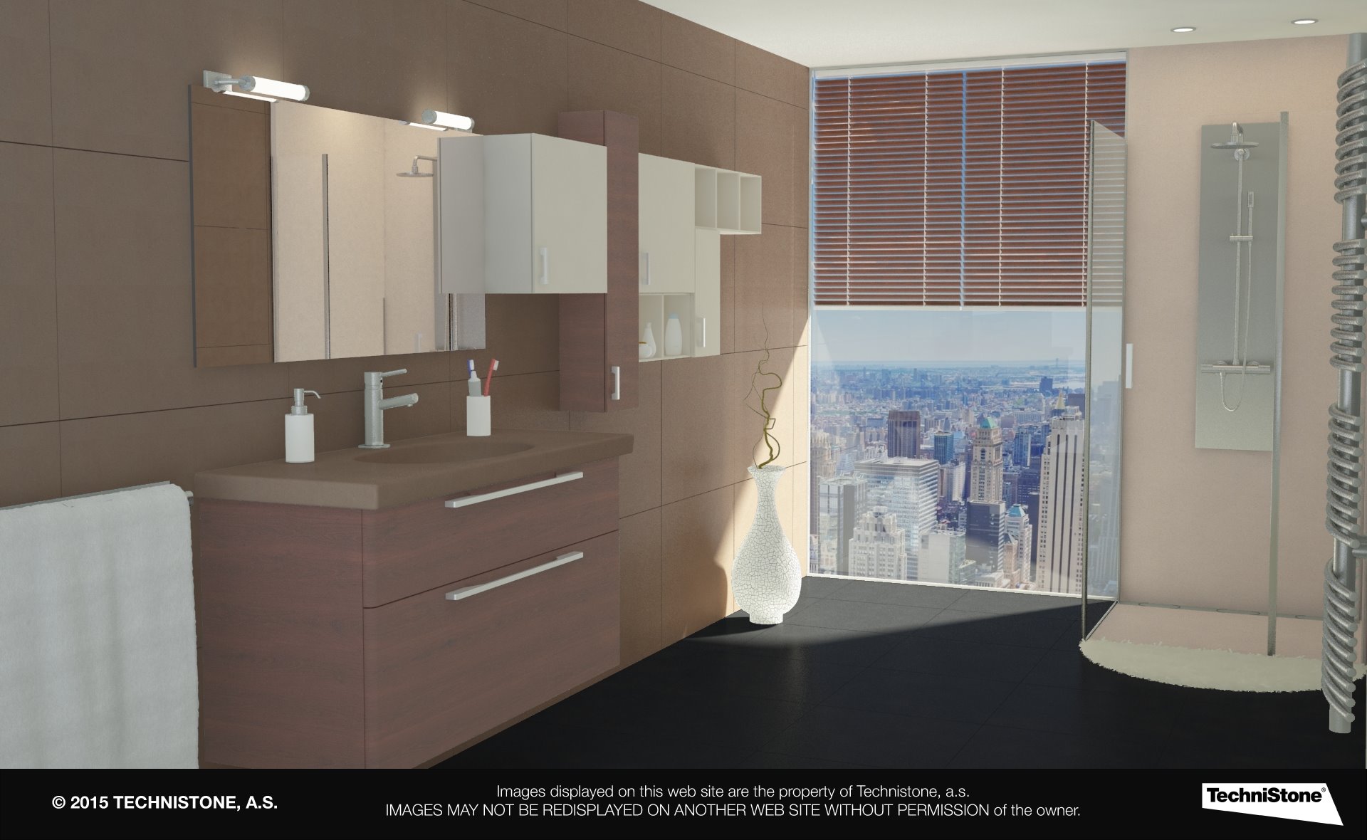 Modern bathroom