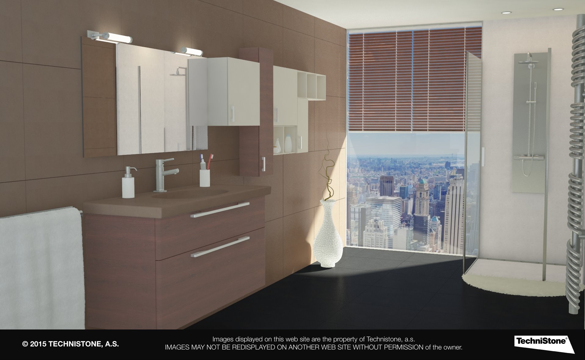 Modern bathroom