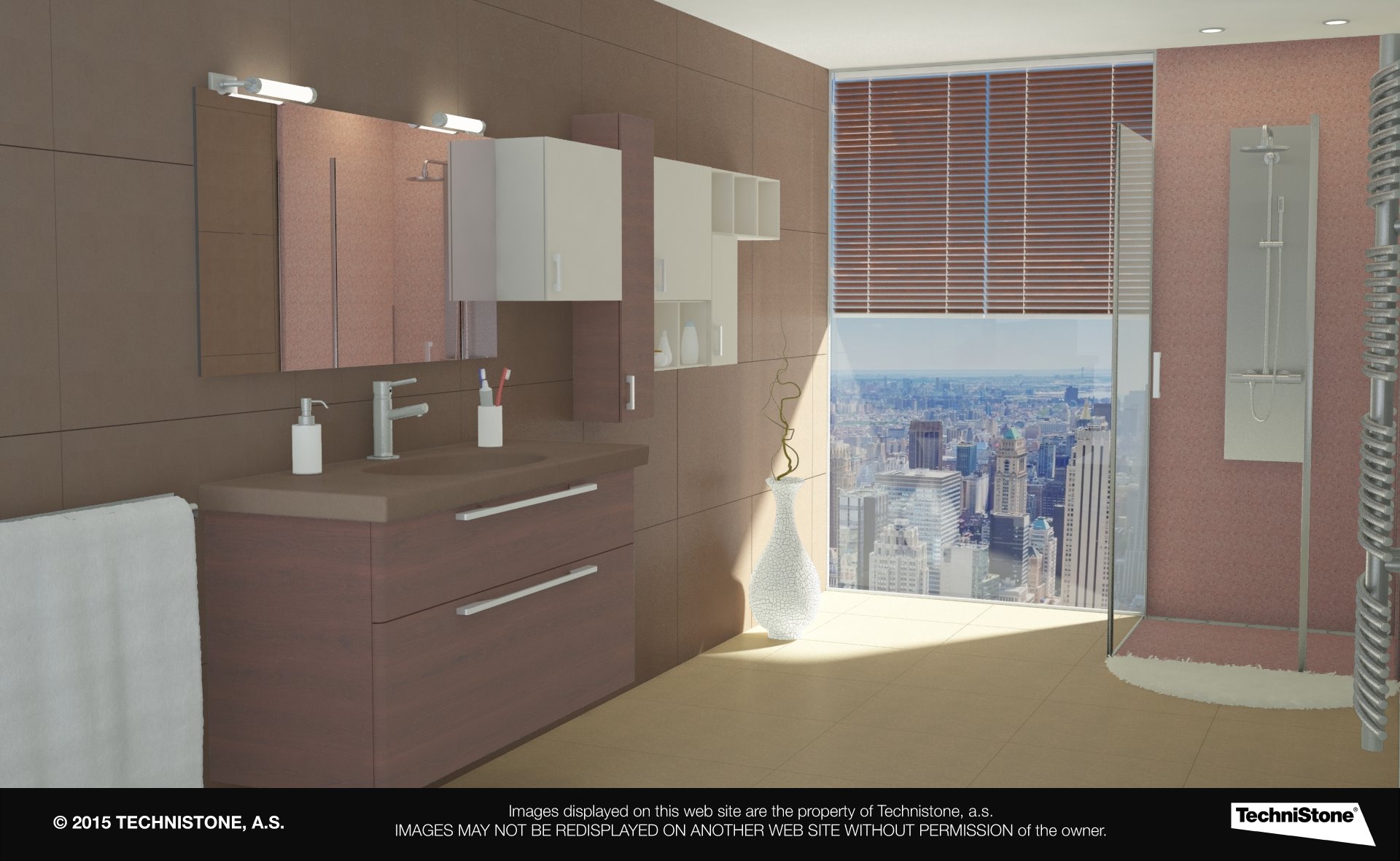 Modern bathroom