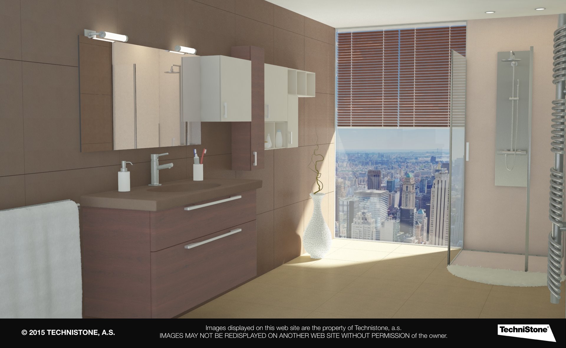 Modern bathroom