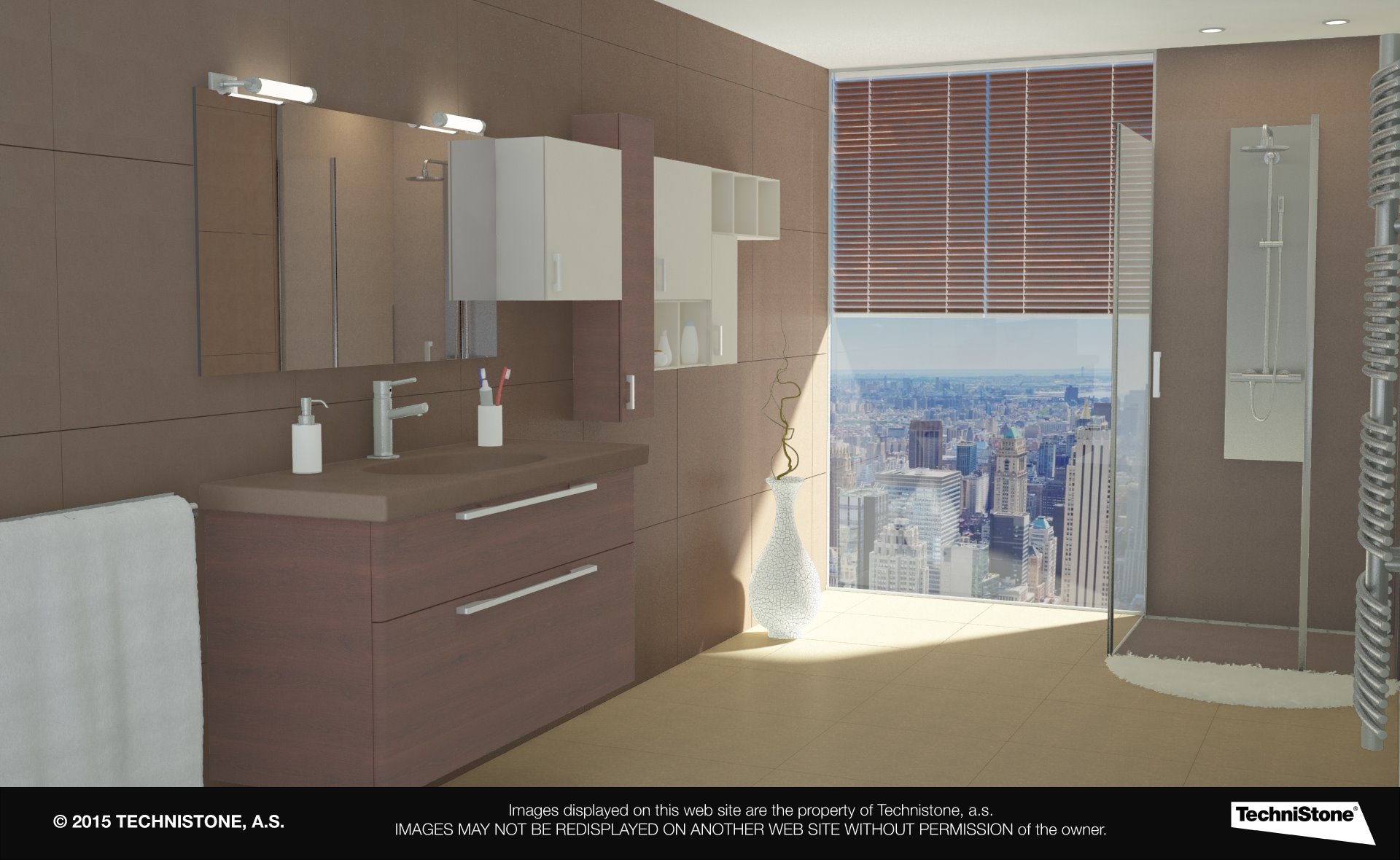 Modern bathroom