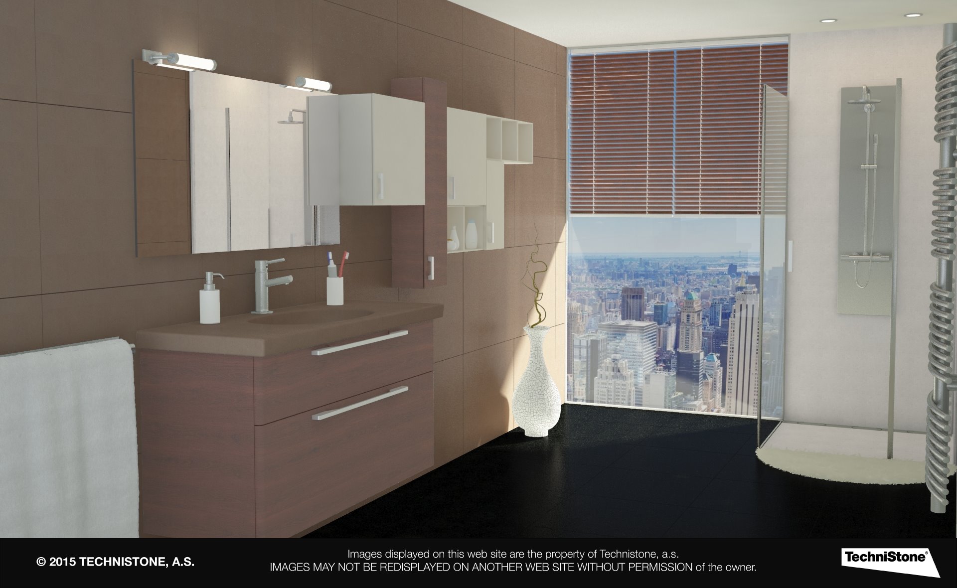 Modern bathroom