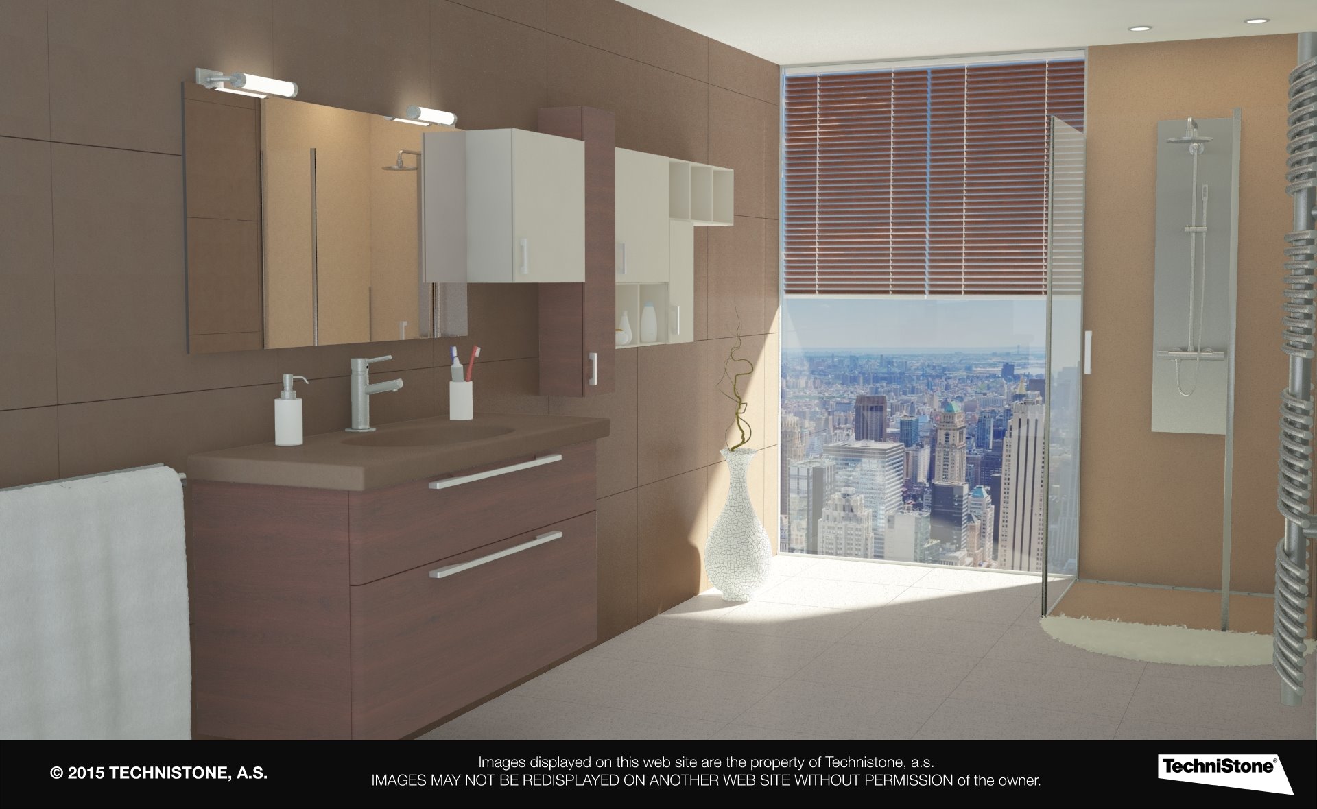 Modern bathroom