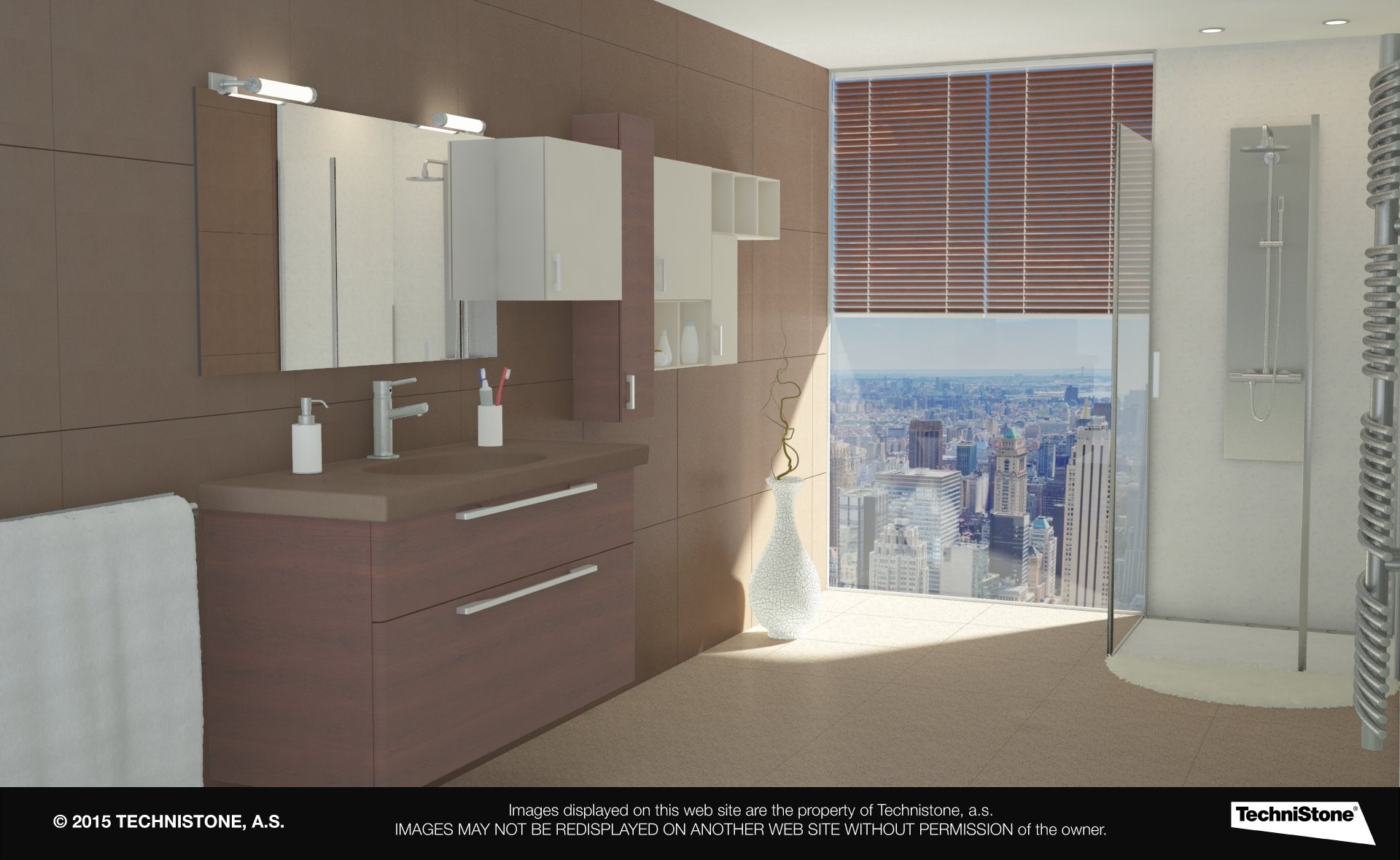 Modern bathroom