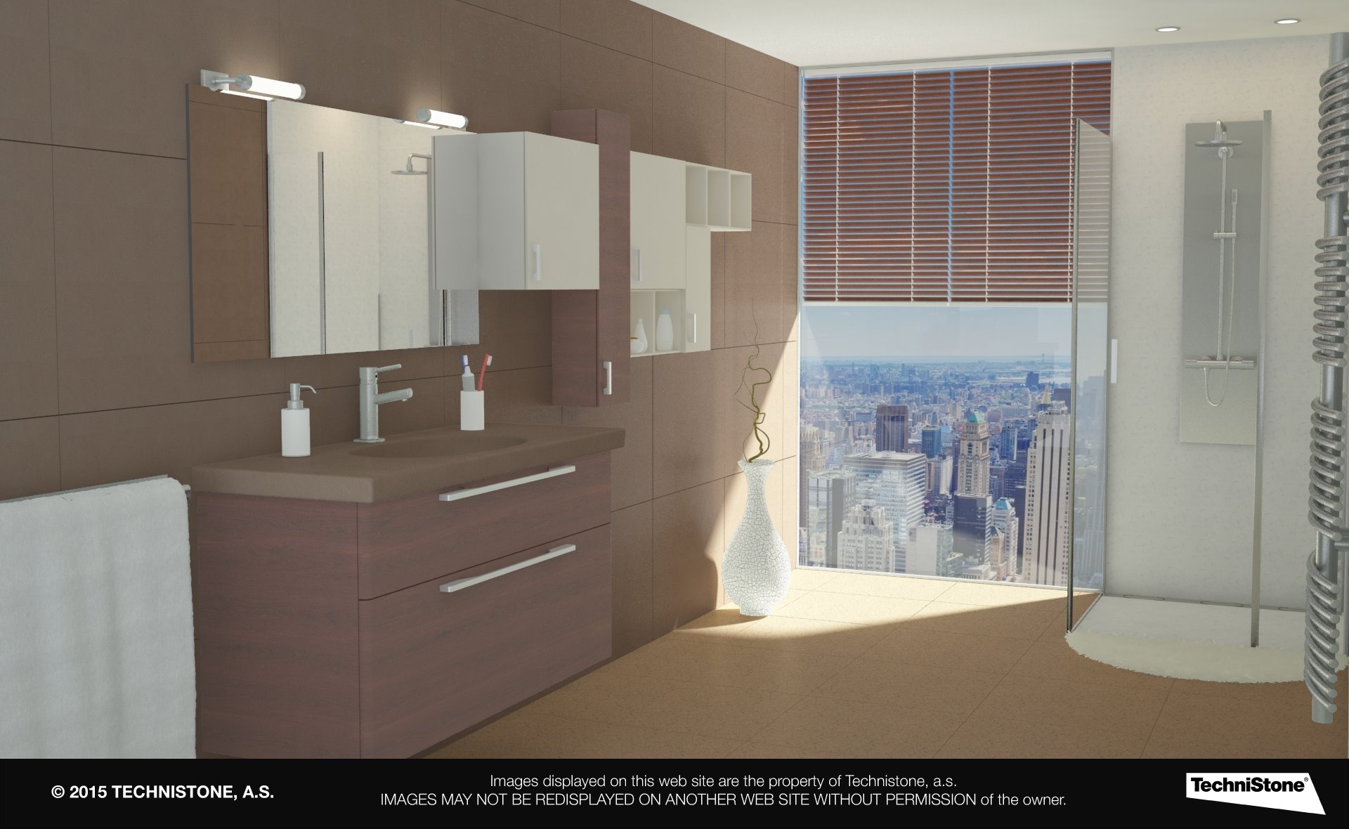 Modern bathroom