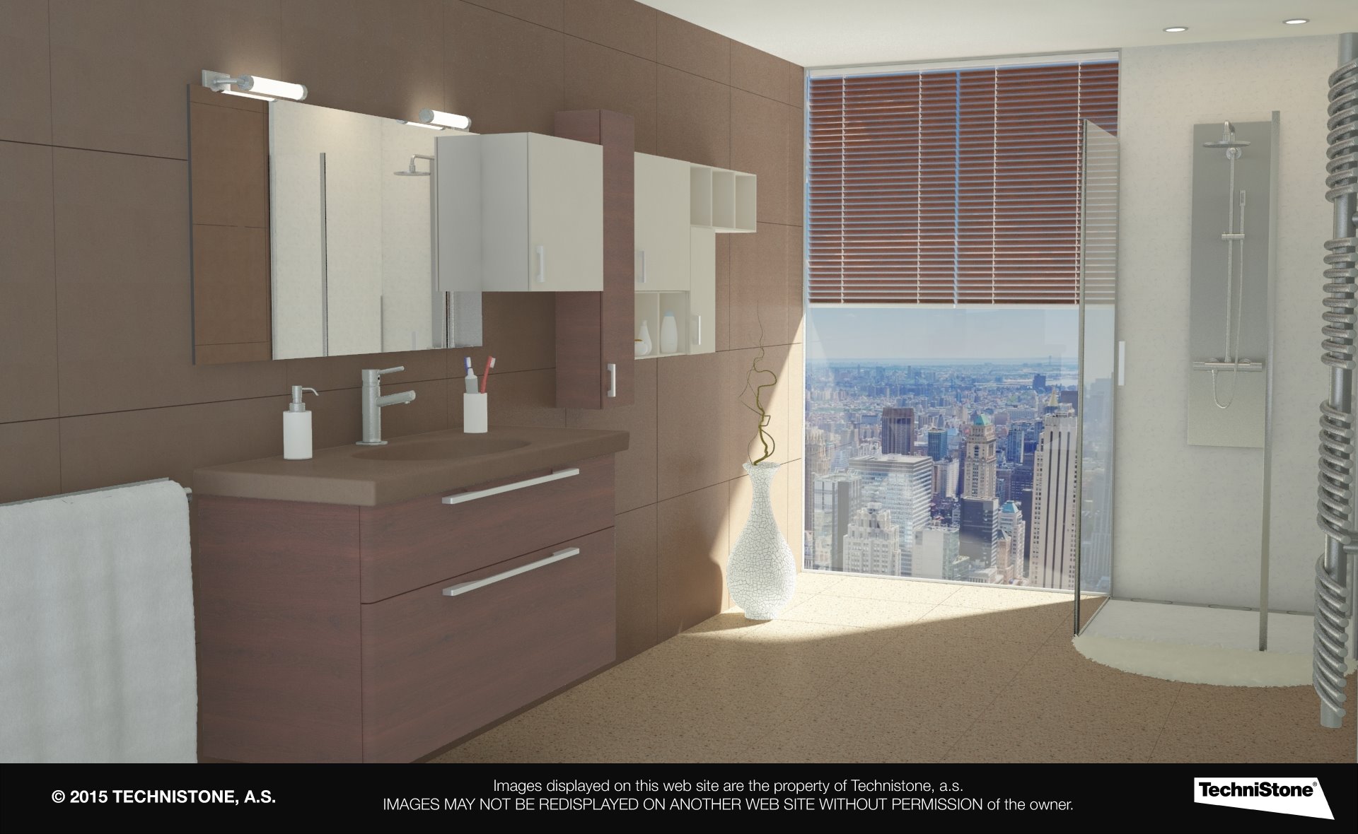 Modern bathroom