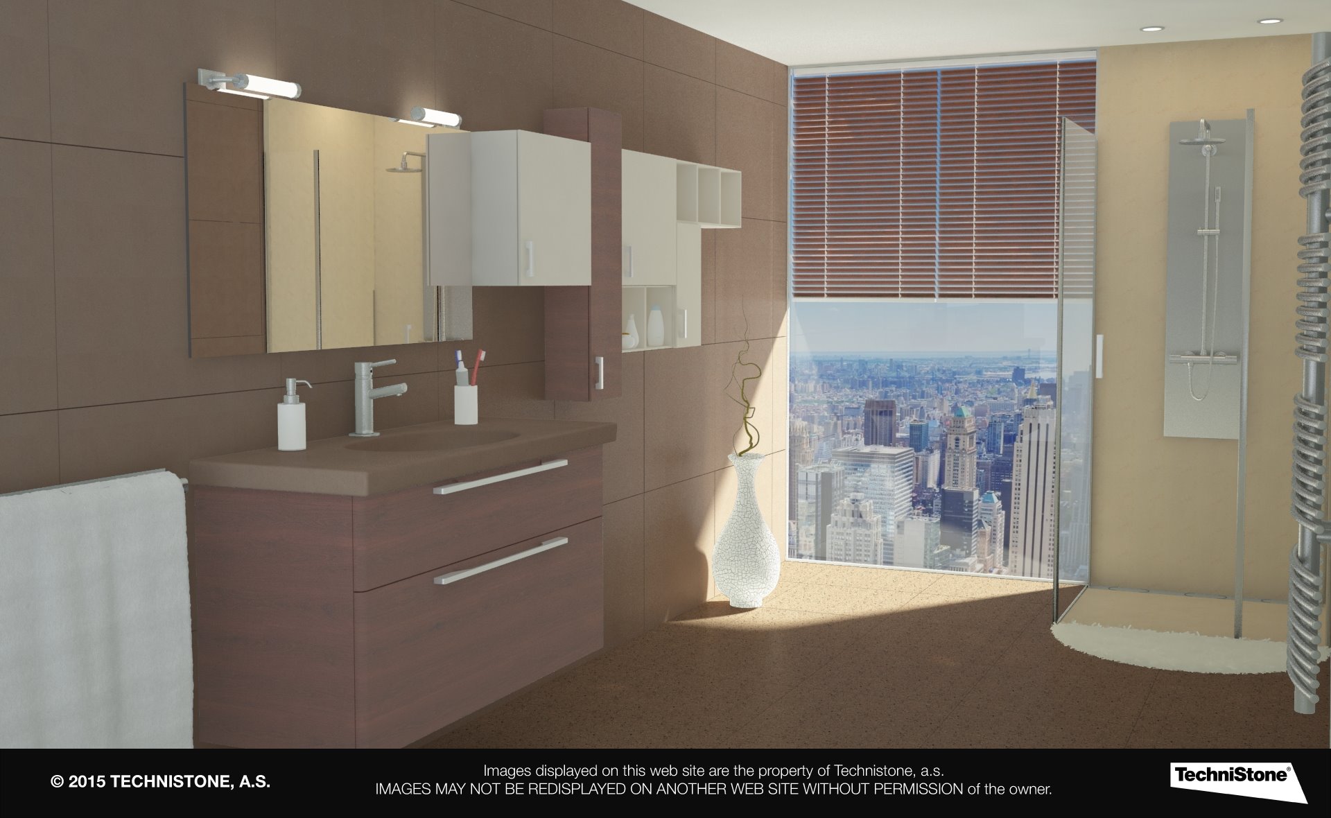 Modern bathroom