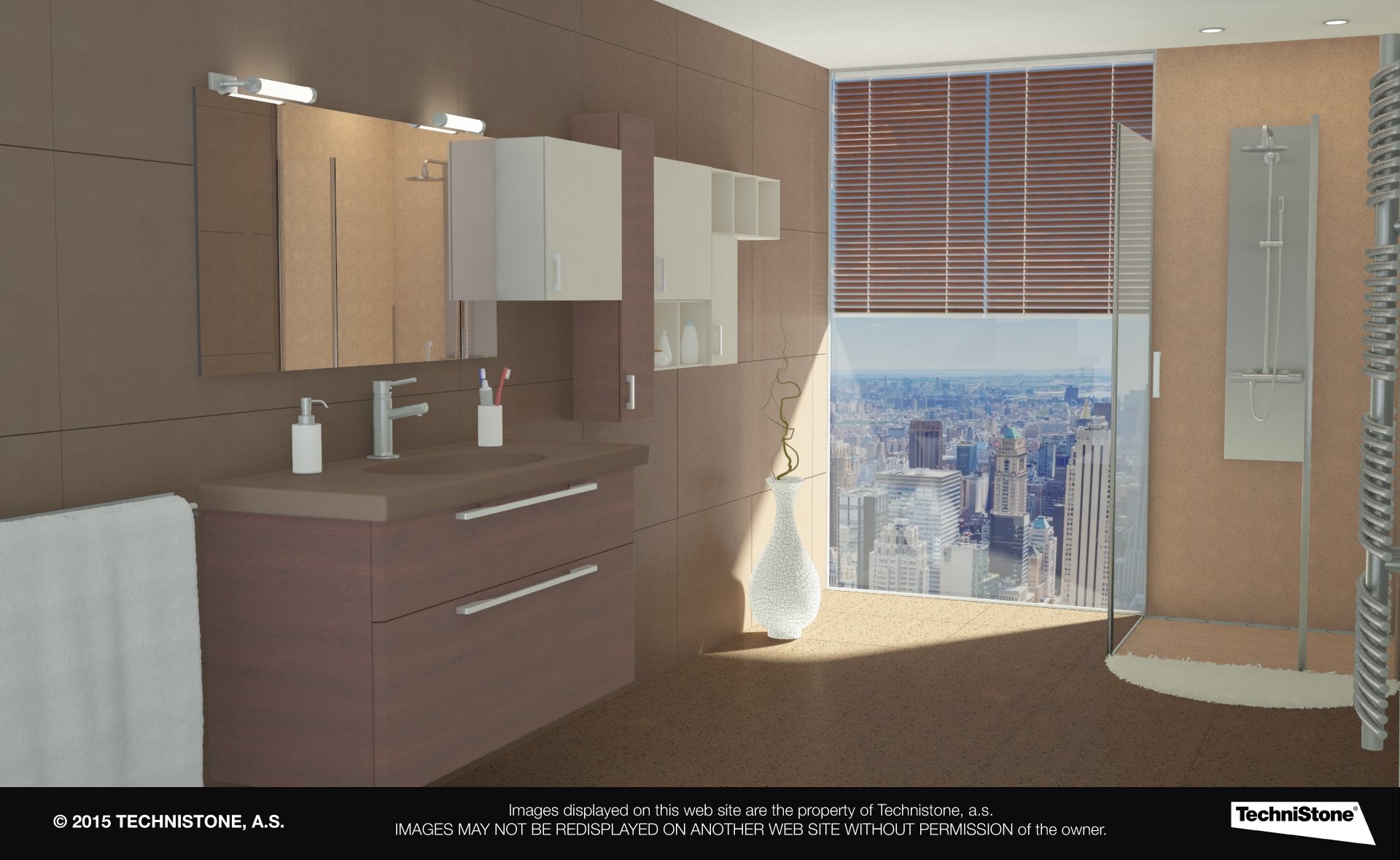 Modern bathroom